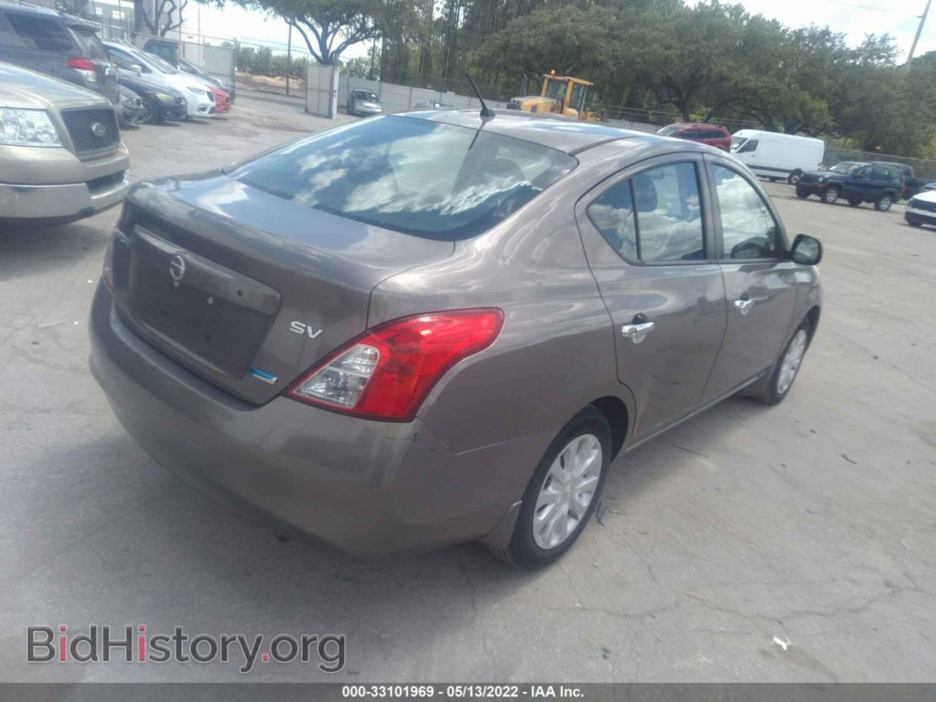 2012 NISSAN VERSA - VIN: 3N1CN7AP3CL884898 - Фото 4