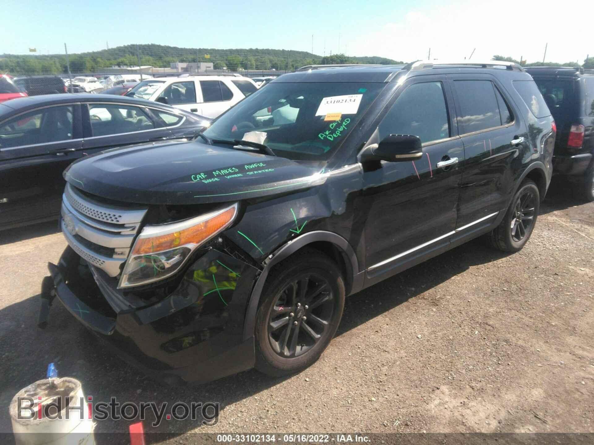 2013 FORD EXPLORER - VIN: 1FM5K7D84DGA62826 - Photo 2
