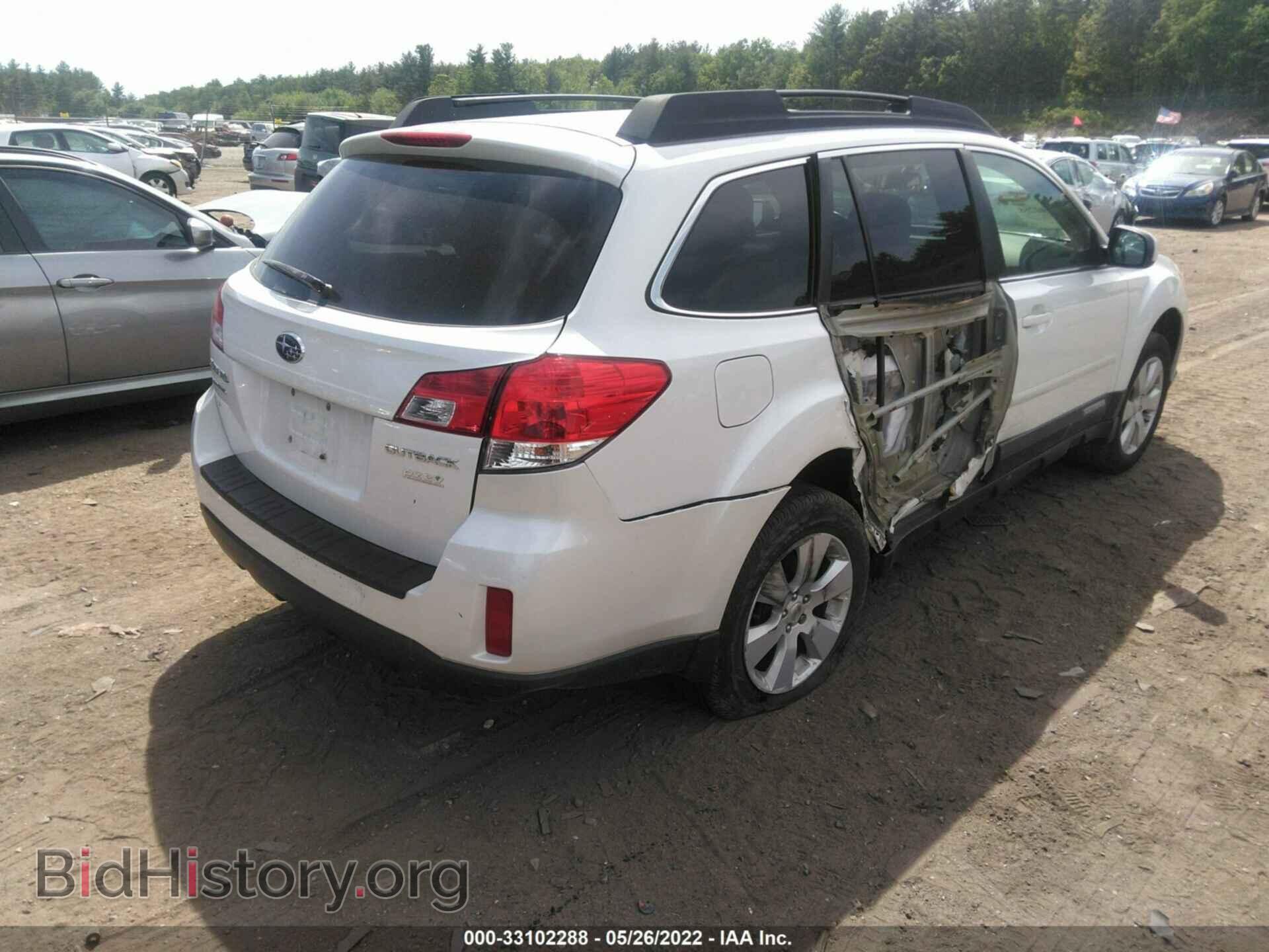 2012 SUBARU OUTBACK - VIN: 4S4BRBCC1C3244383 - Фото 4