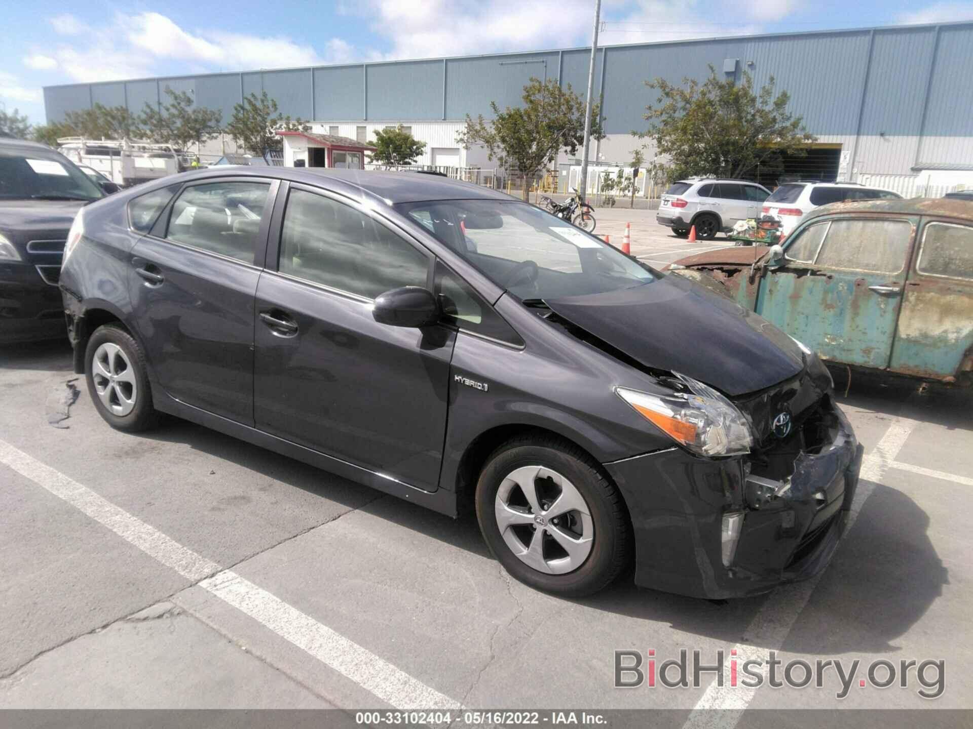 Photo JTDKN3DU8C5429807 - TOYOTA PRIUS 2012