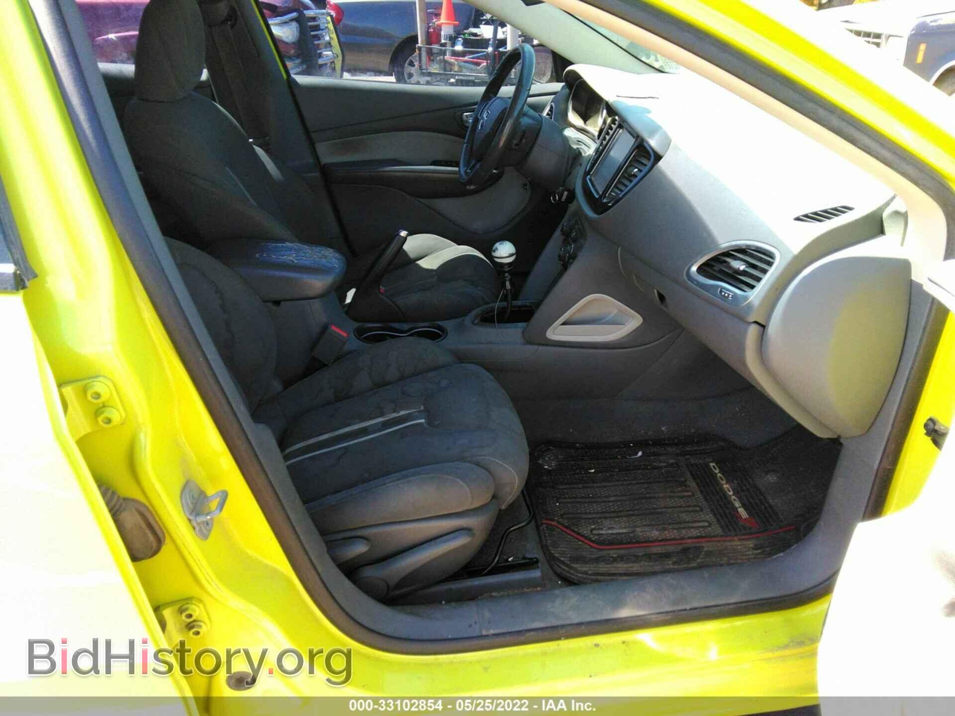 2013 DODGE DART - VIN: 1C3CDFBH2DD152193 - Фото 5