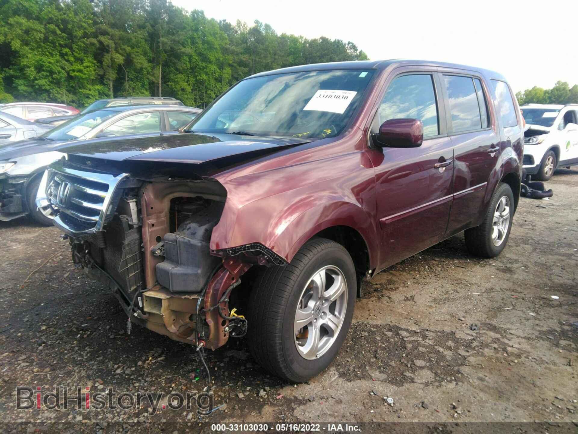 2013 HONDA PILOT - VIN: 5FNYF4H4XDB022479 - Photo 2