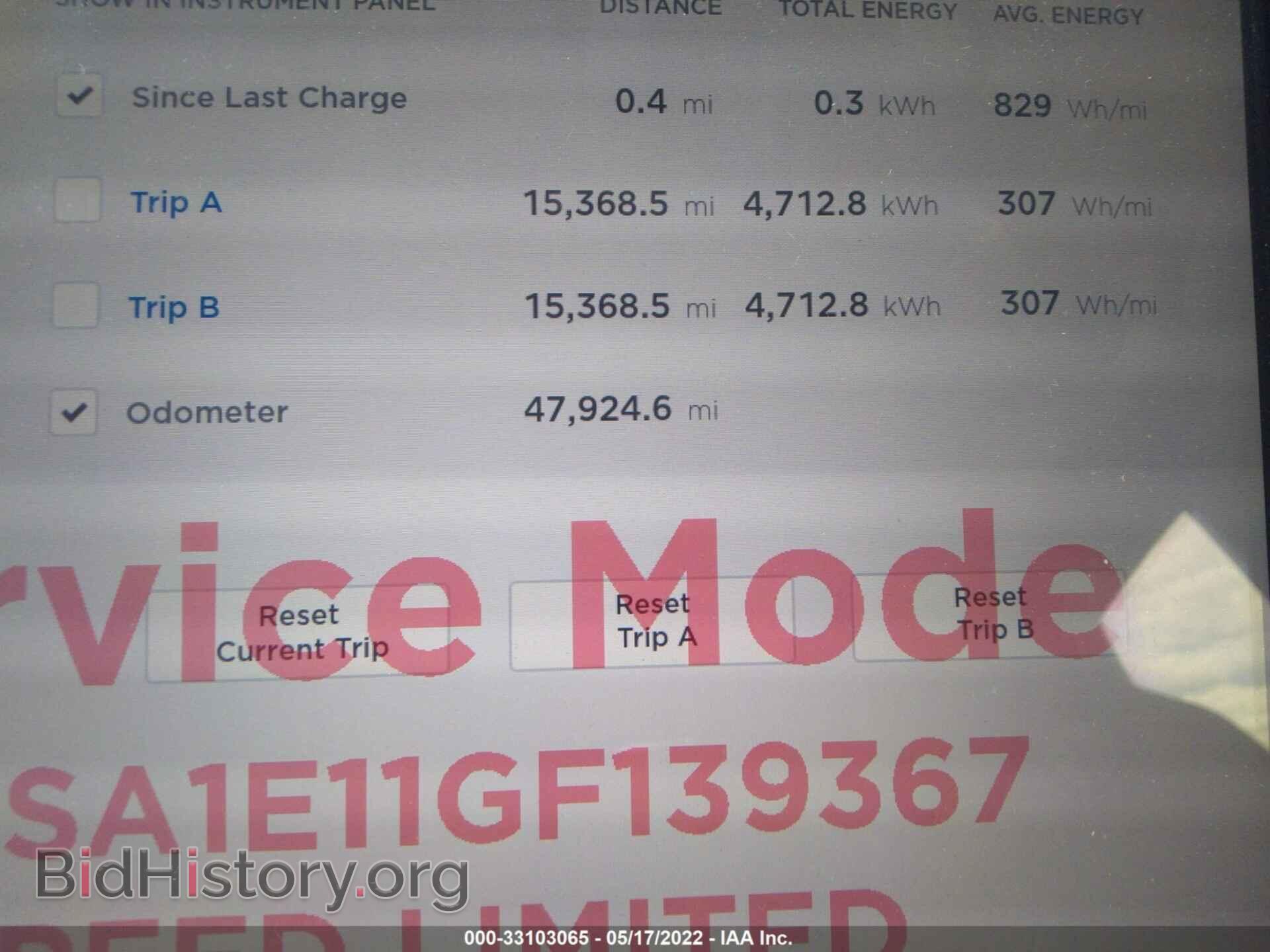 2016 TESLA MODEL S - VIN: 5YJSA1E11GF139367 - Photo 7