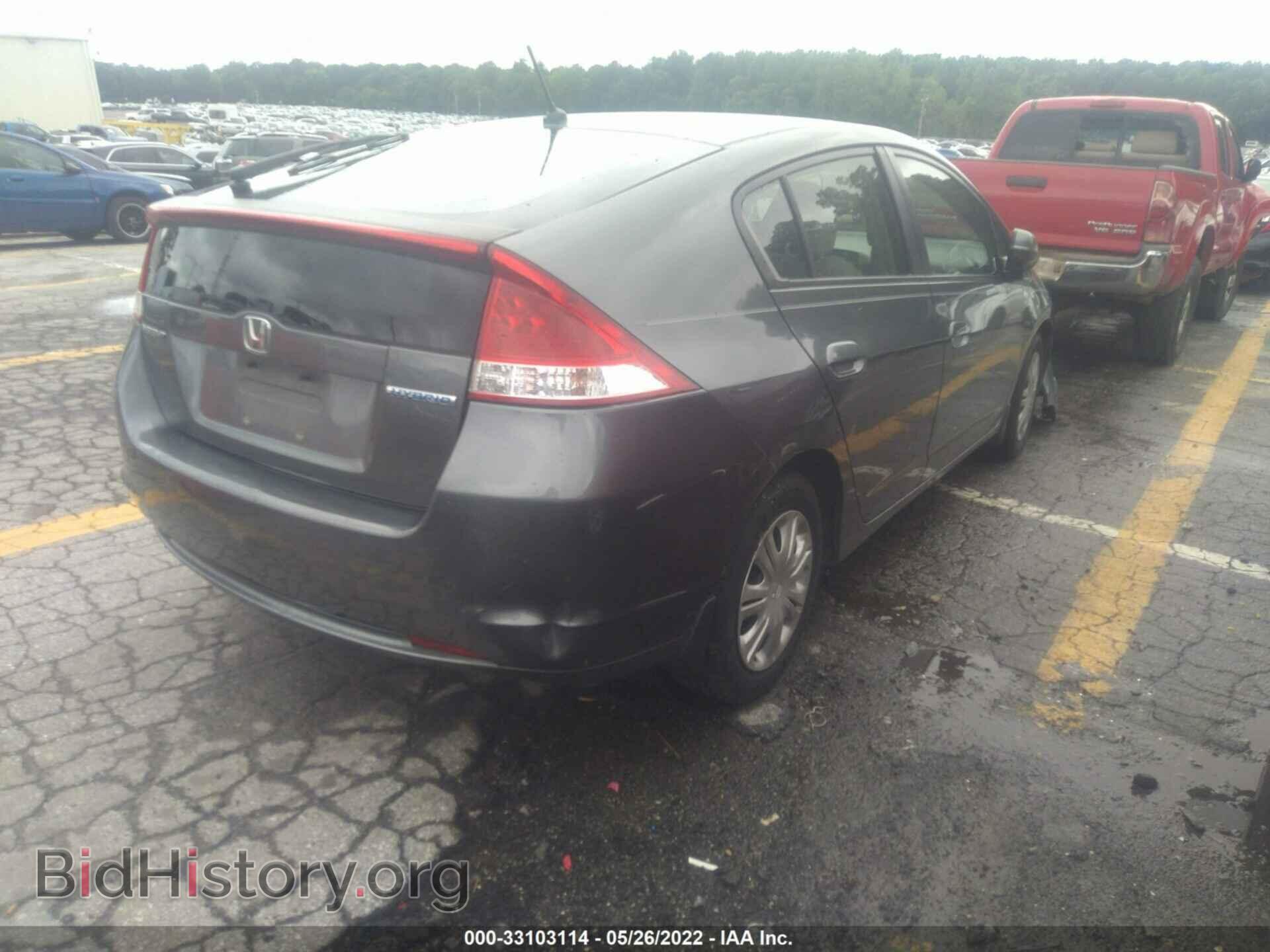 2010 HONDA INSIGHT - VIN: JHMZE2H52AS011929 - Фото 4