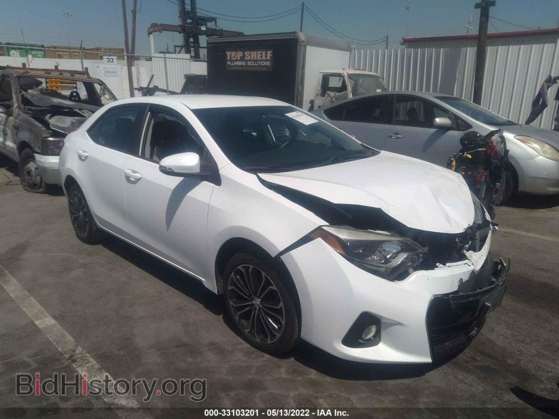 Photo 5YFBURHE0FP362460 - TOYOTA COROLLA 2015