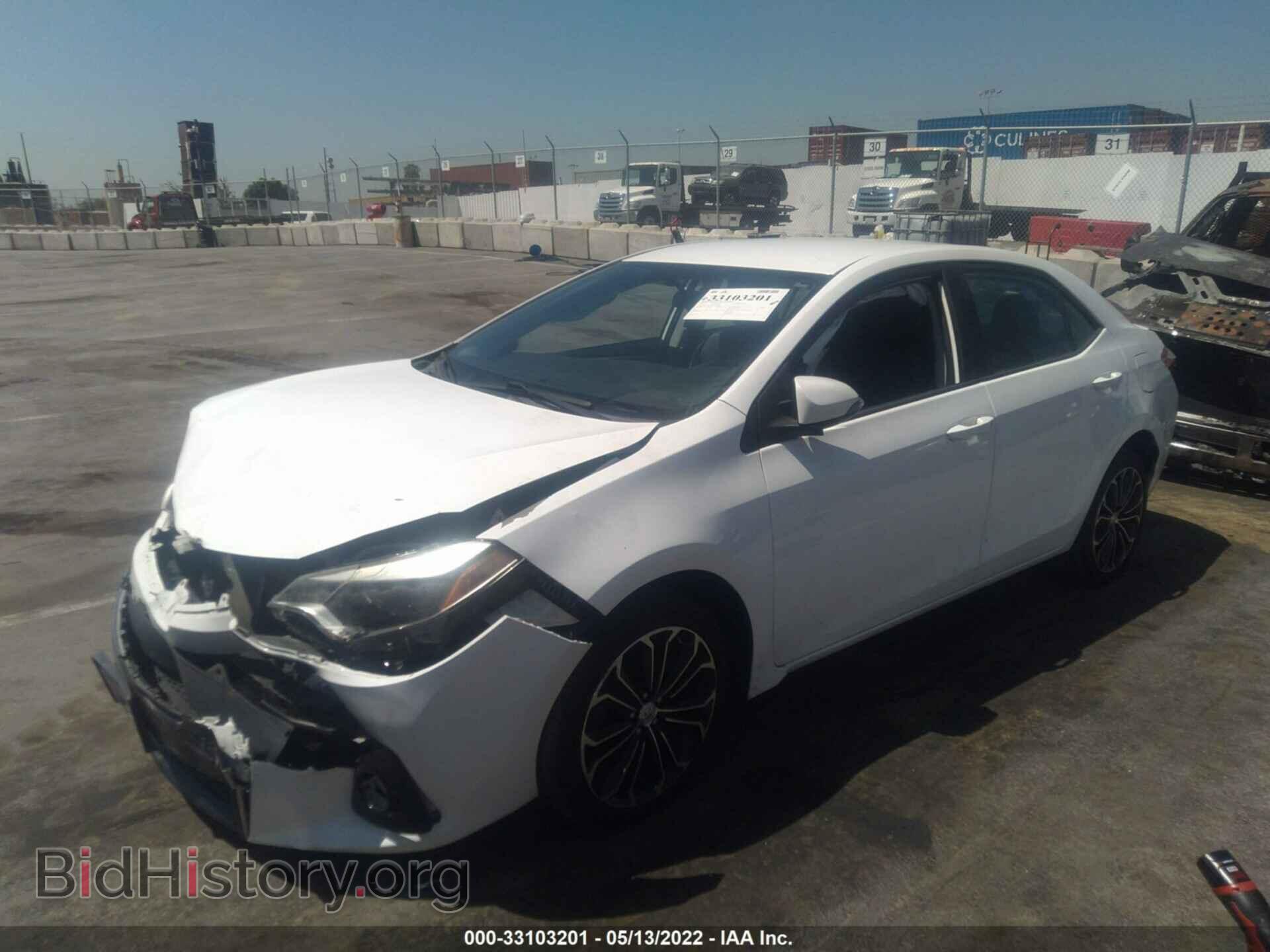 2015 TOYOTA COROLLA - VIN: 5YFBURHE0FP362460 - Фото 2