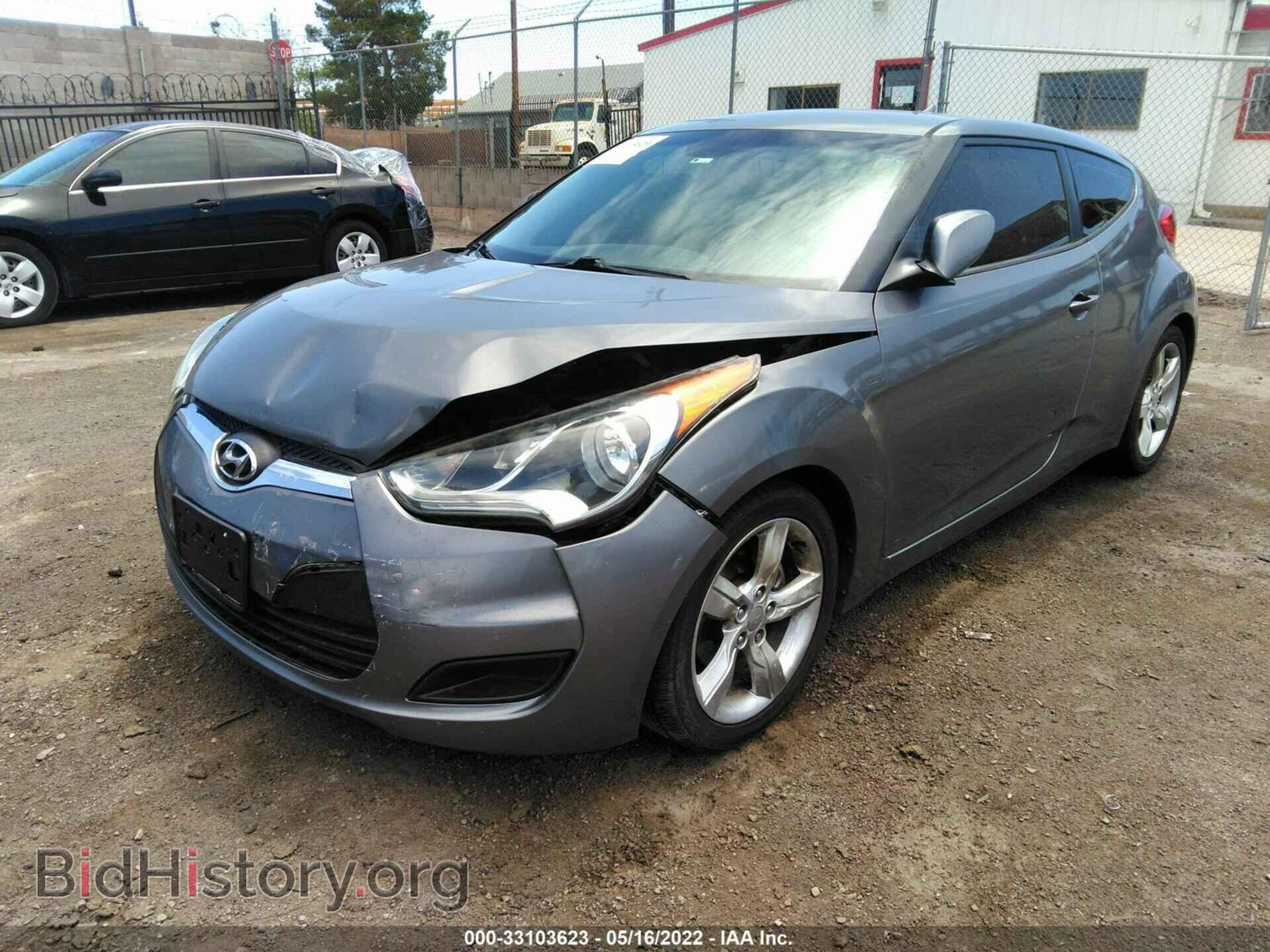 2012 HYUNDAI VELOSTER - VIN: KMHTC6AD4CU036873 - Фото 2