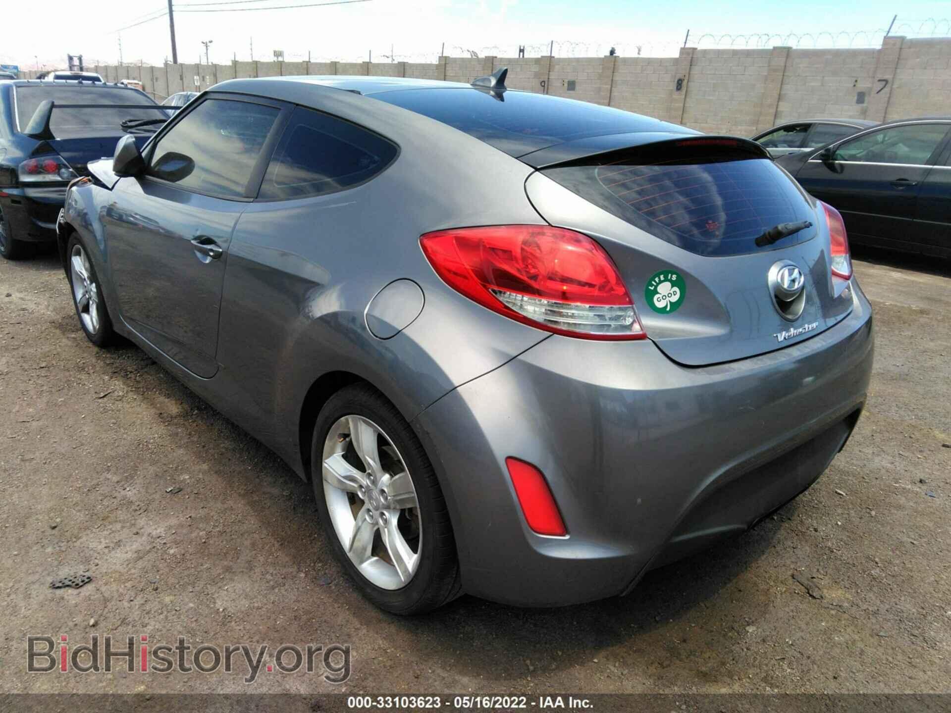 2012 HYUNDAI VELOSTER - VIN: KMHTC6AD4CU036873 - Фото 3