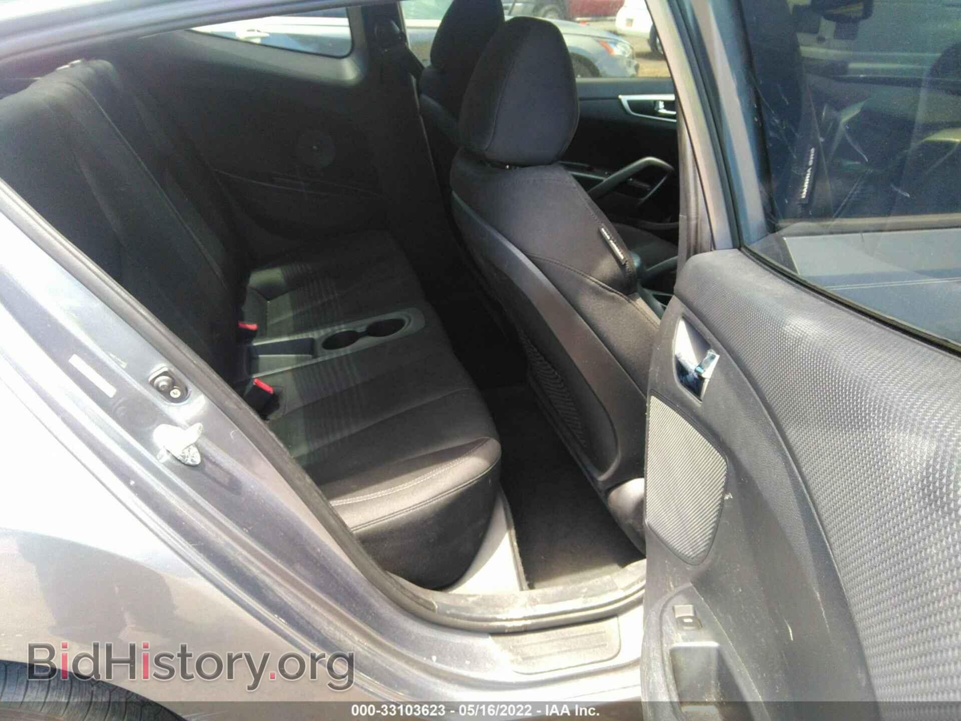 2012 HYUNDAI VELOSTER - VIN: KMHTC6AD4CU036873 - Фото 8