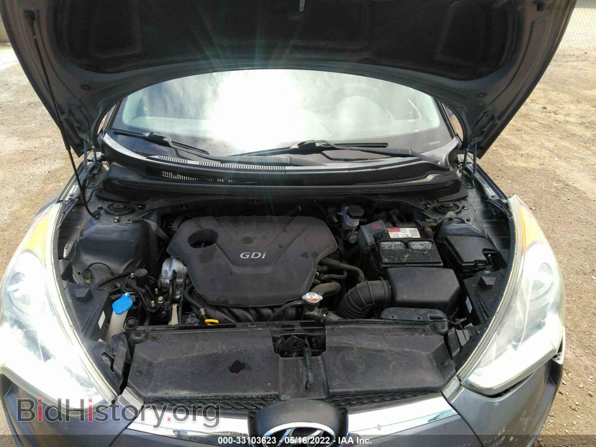 2012 HYUNDAI VELOSTER - VIN: KMHTC6AD4CU036873 - Фото 10