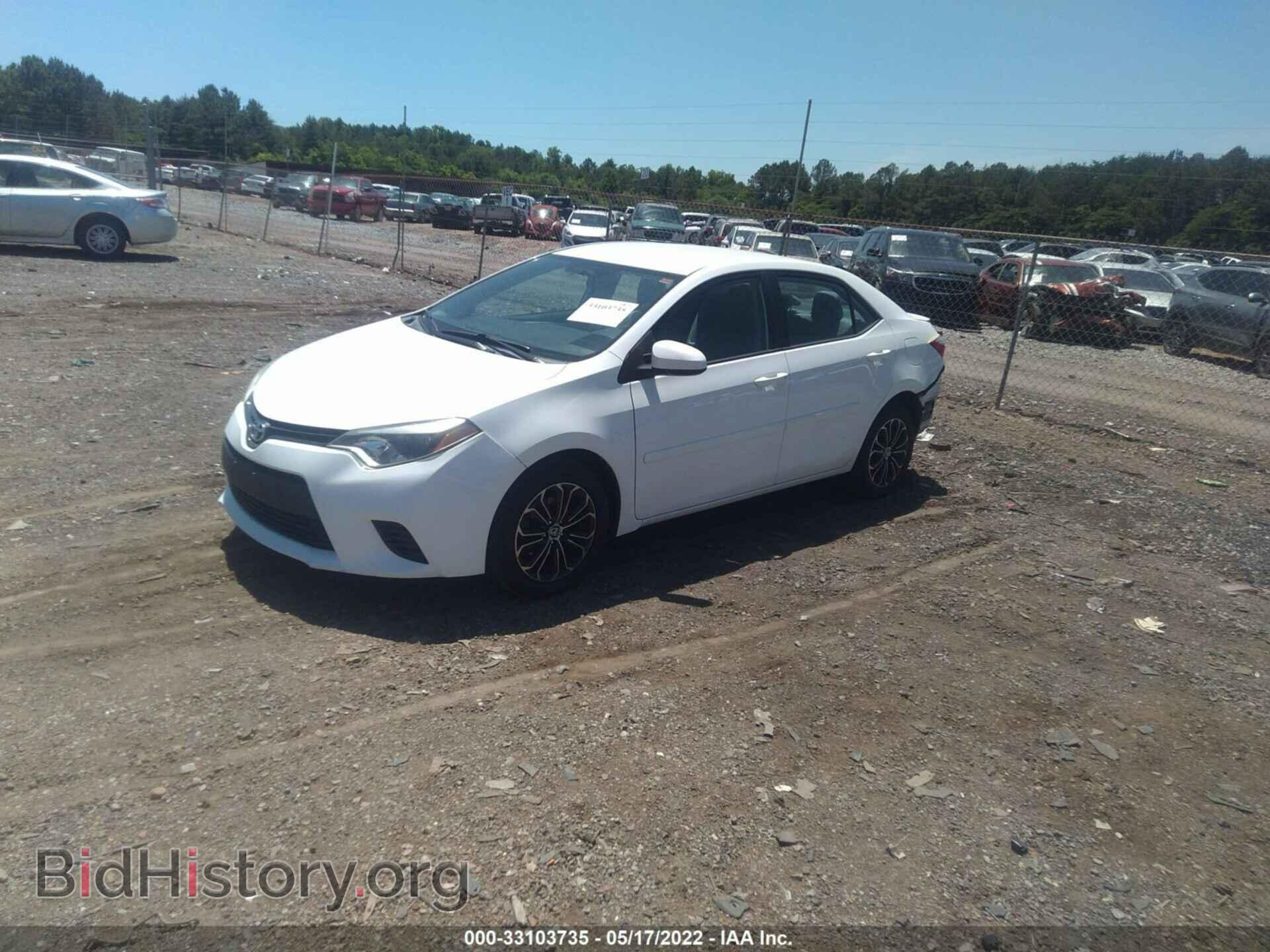2014 TOYOTA COROLLA - VIN: 2T1BURHE6EC064008 - Фото 2