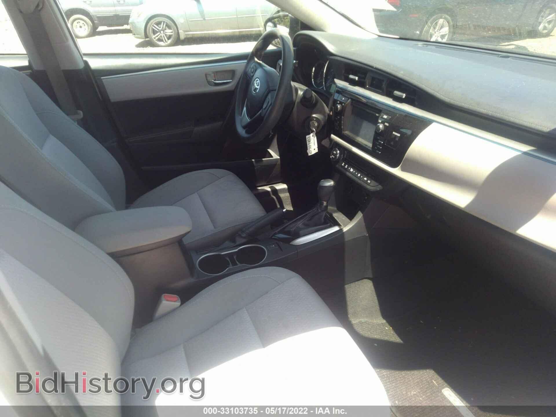 2014 TOYOTA COROLLA - VIN: 2T1BURHE6EC064008 - Фото 5