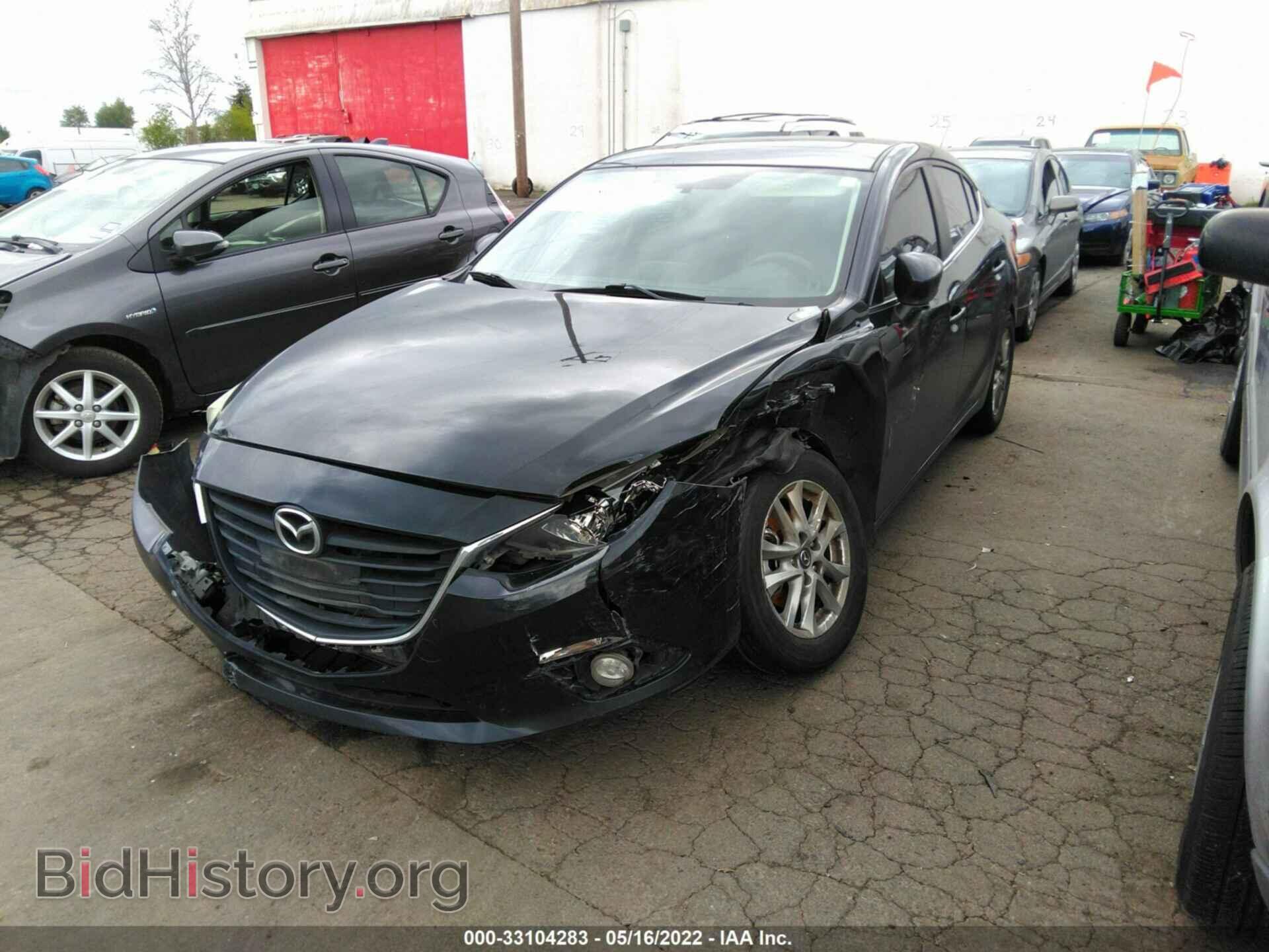 2016 MAZDA MAZDA3 - VIN: JM1BM1V76G1309372 - Фото 2
