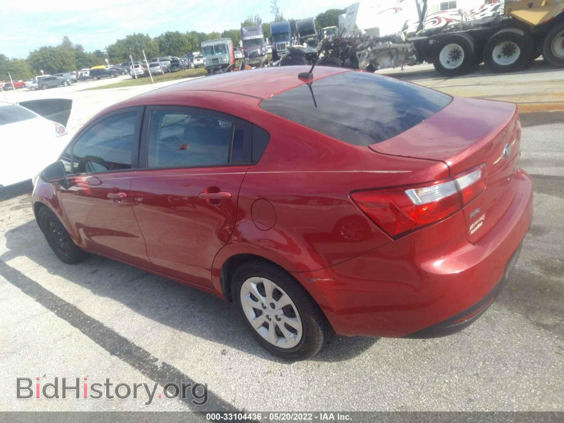 2014 KIA RIO - VIN: KNADM4A31E6396737 - Фото 3
