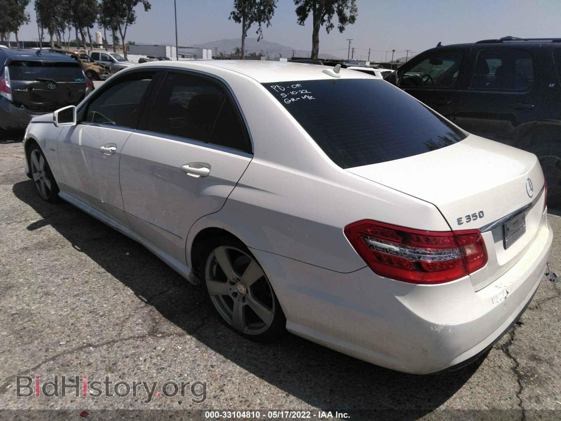 2012 MERCEDES-BENZ E-CLASS - VIN: WDDHF5KB0CA573000 - Фото 3