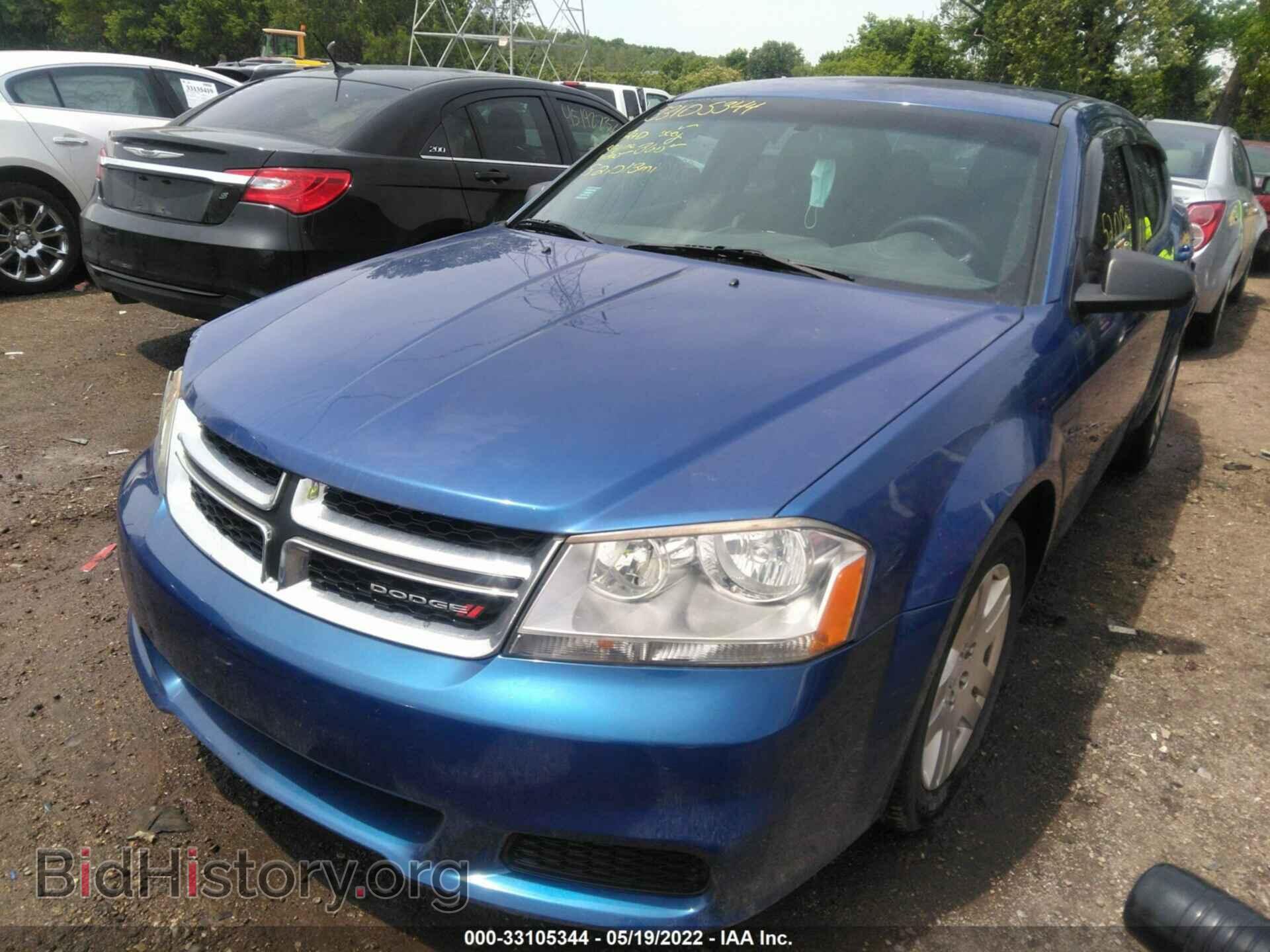 2014 DODGE AVENGER - VIN: 1C3CDZAB9EN220466 - Photo 2