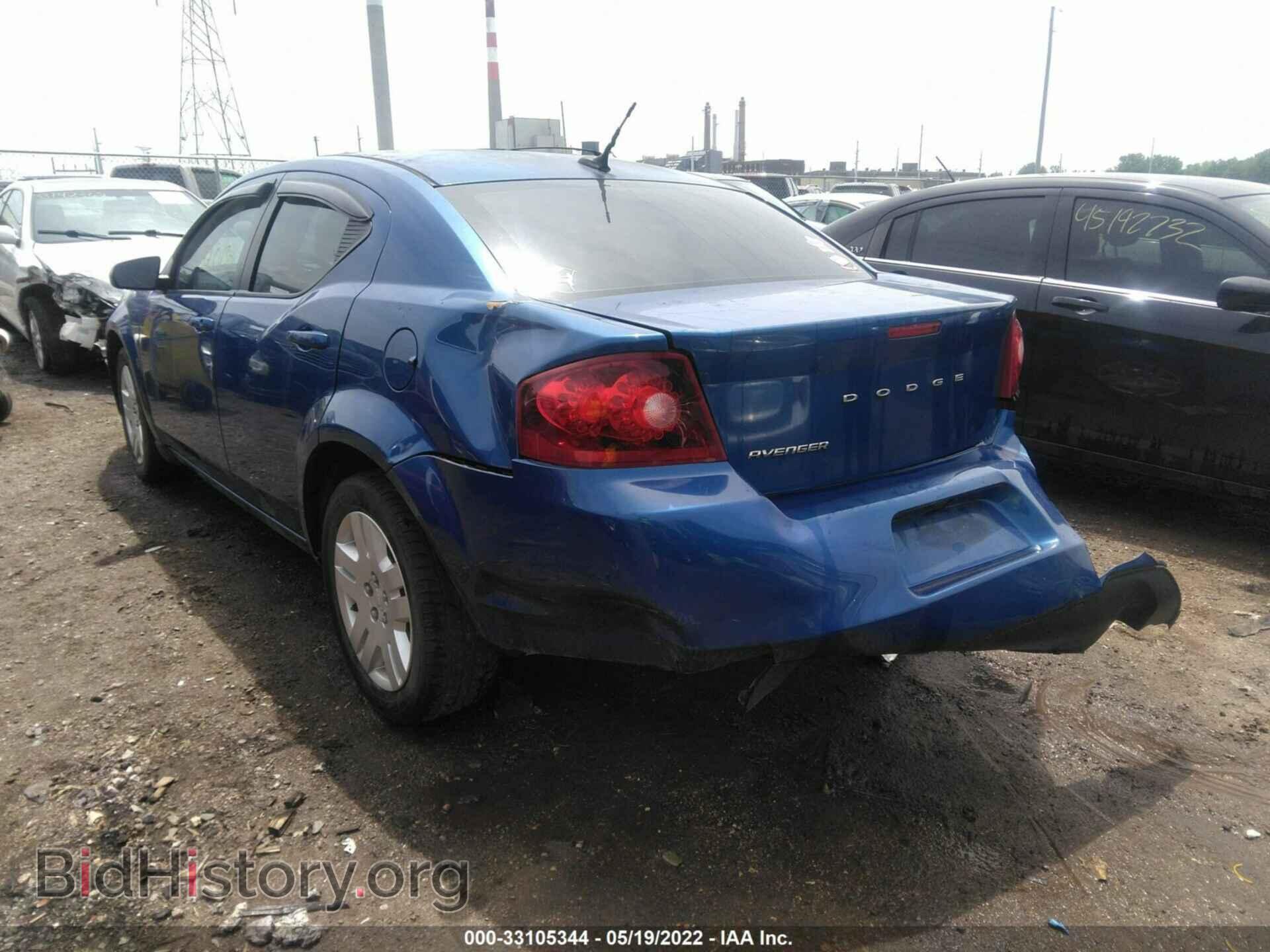 2014 DODGE AVENGER - VIN: 1C3CDZAB9EN220466 - Photo 3