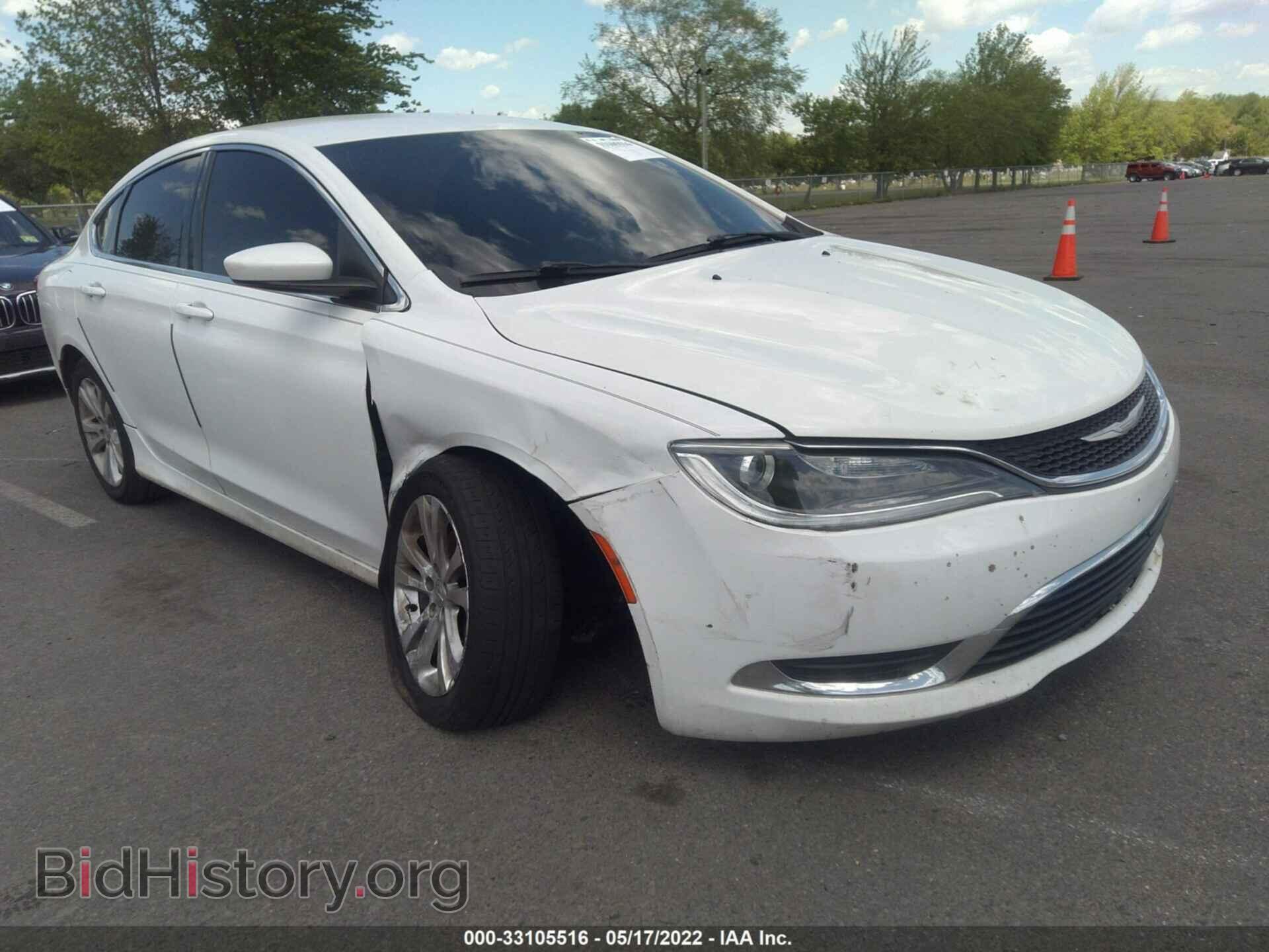 Фотография 1C3CCCABXFN722226 - CHRYSLER 200 2015