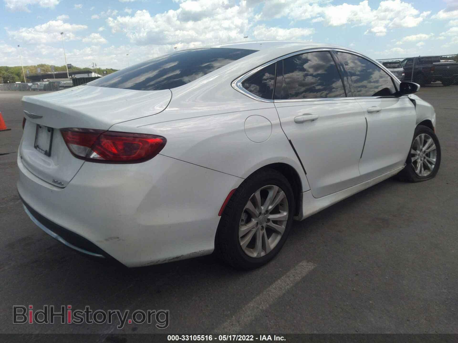 2015 CHRYSLER 200 - VIN: 1C3CCCABXFN722226 - Фото 4