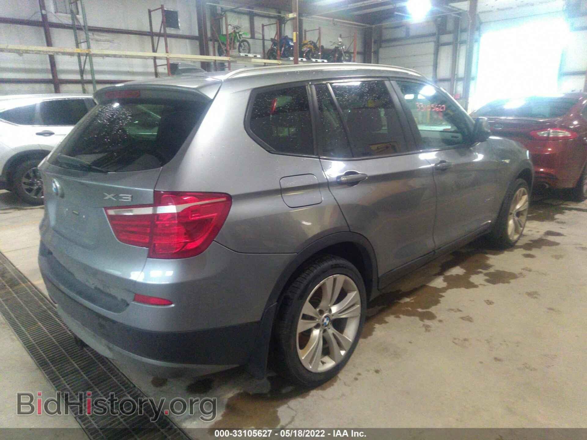 2011 BMW X3 - VIN: 5UXWX7C53BL732029 - Фото 4