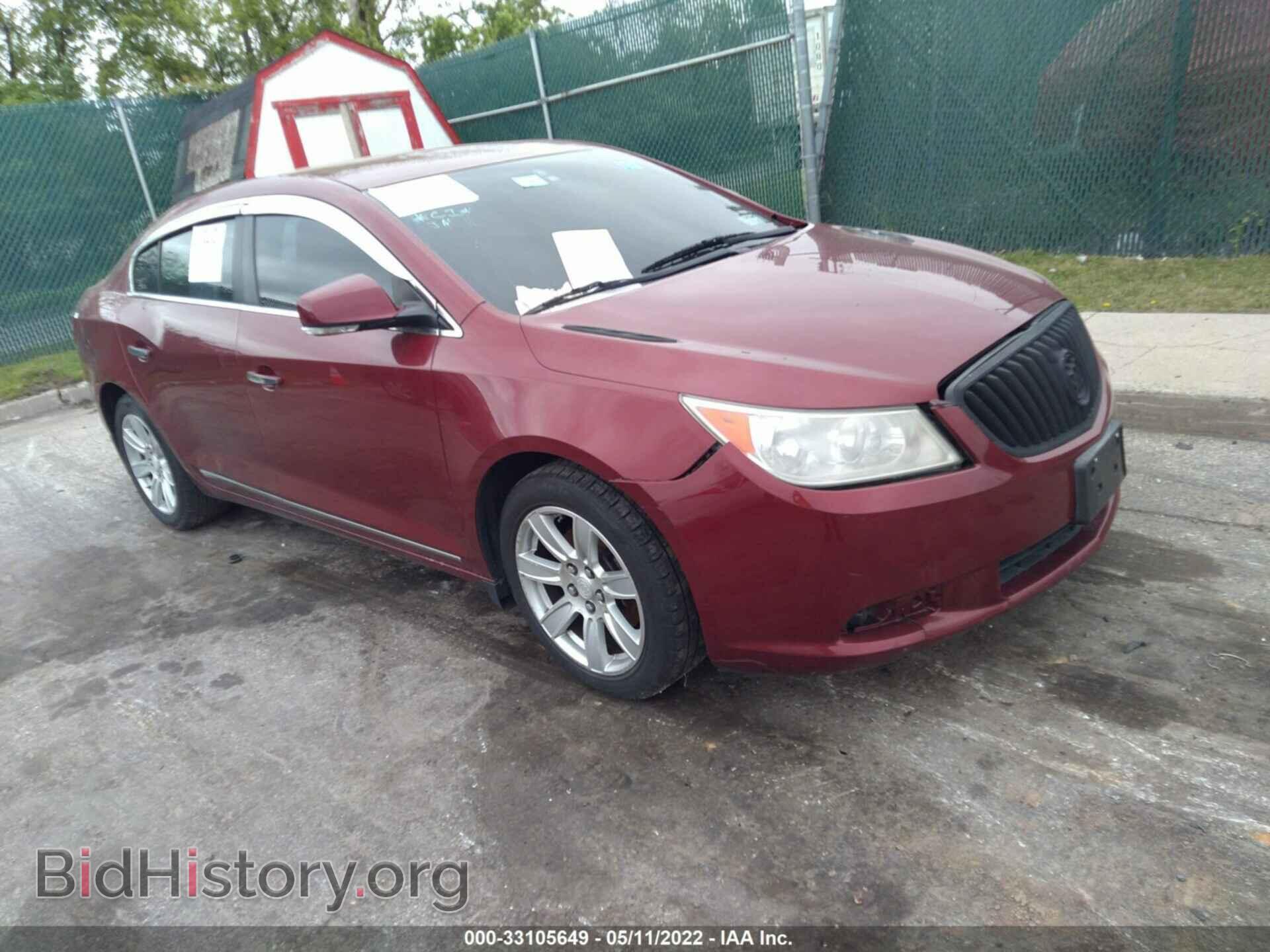 Фотография 1G4GC5EC1BF306190 - BUICK LACROSSE 2011