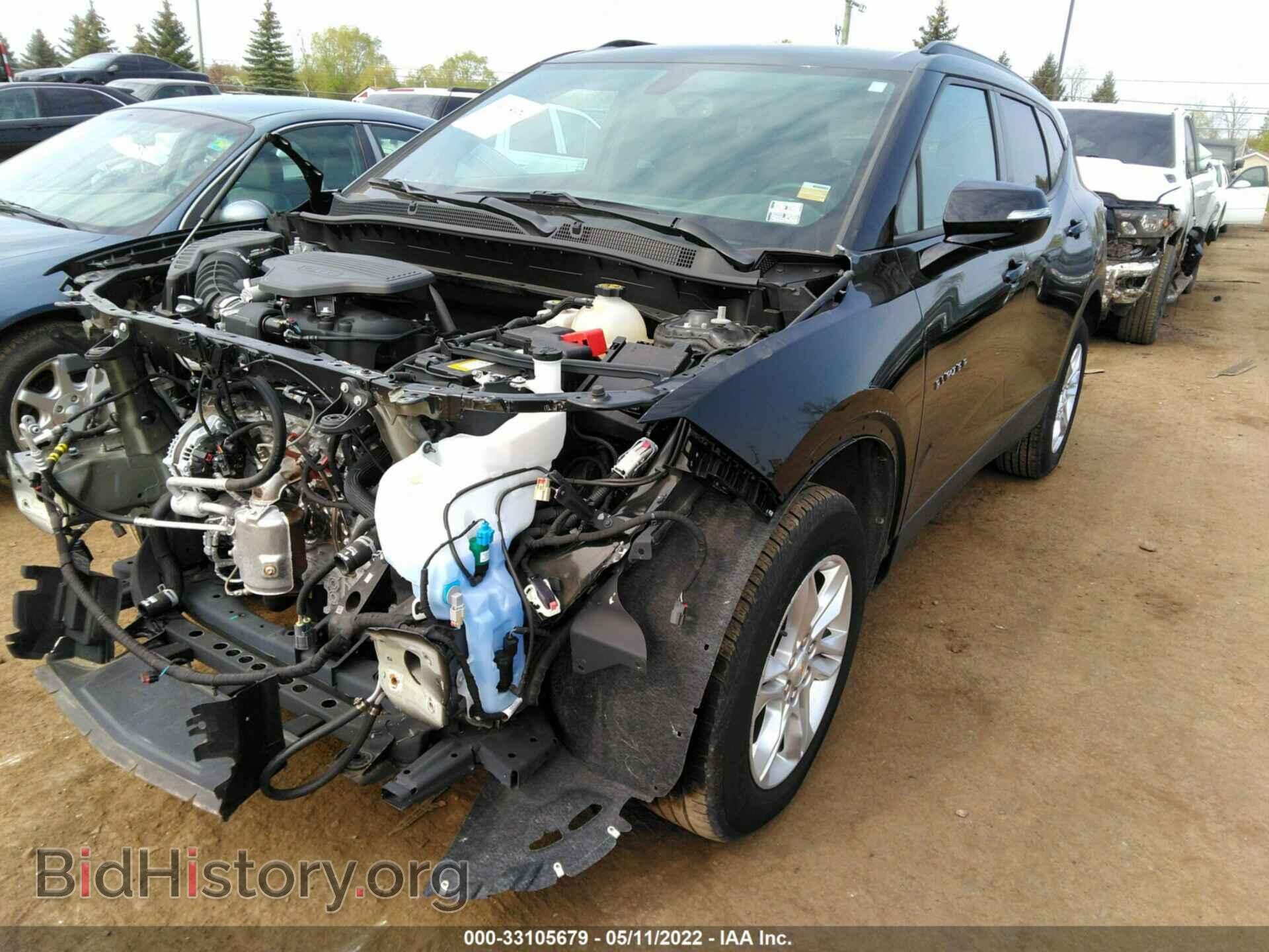 2020 CHEVROLET BLAZER - VIN: 3GNKBCRS3LS673023 - Фото 2