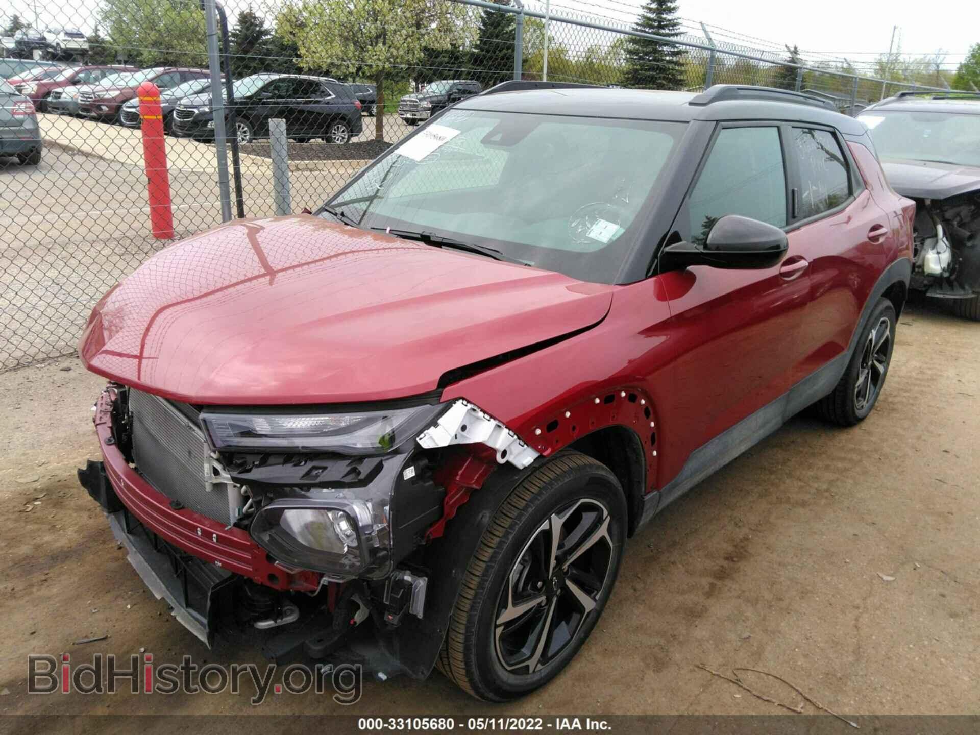2021 CHEVROLET TRAILBLAZER - VIN: KL79MTSL1MB090822 - Фото 2