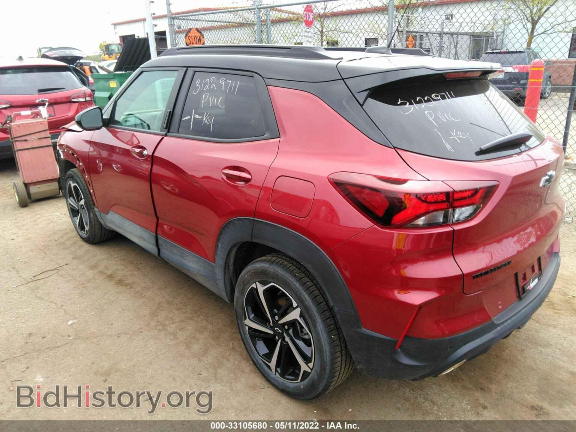 2021 CHEVROLET TRAILBLAZER - VIN: KL79MTSL1MB090822 - Фото 3