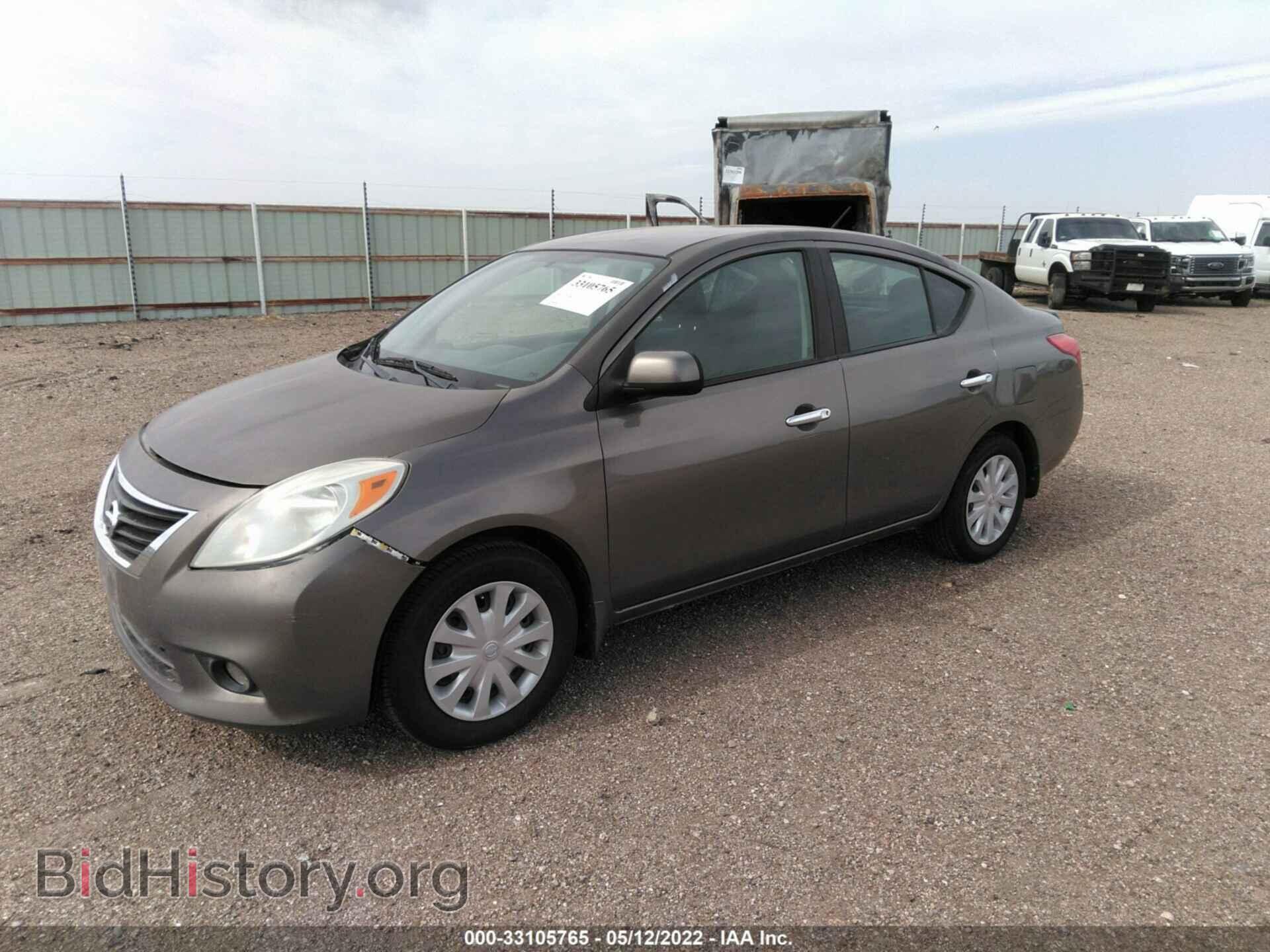 2012 NISSAN VERSA - VIN: 3N1CN7AP1CL902718 - Фото 2