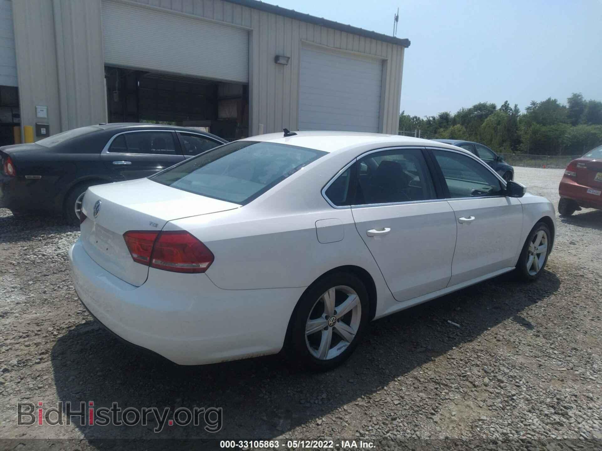 2014 VOLKSWAGEN PASSAT - VIN: 1VWBT7A39EC071007 - Фото 4