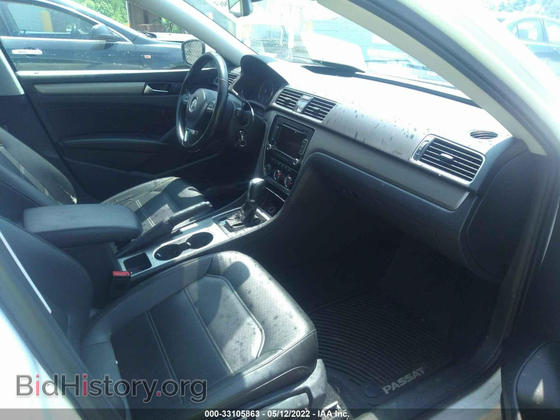 2014 VOLKSWAGEN PASSAT - VIN: 1VWBT7A39EC071007 - Фото 5
