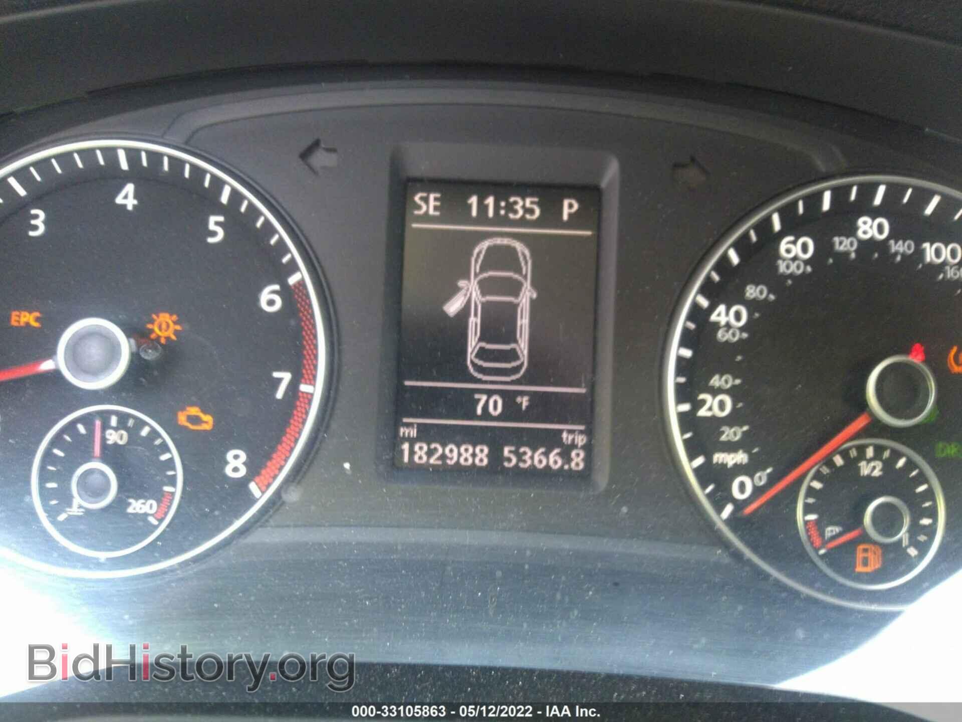 2014 VOLKSWAGEN PASSAT - VIN: 1VWBT7A39EC071007 - Фото 7
