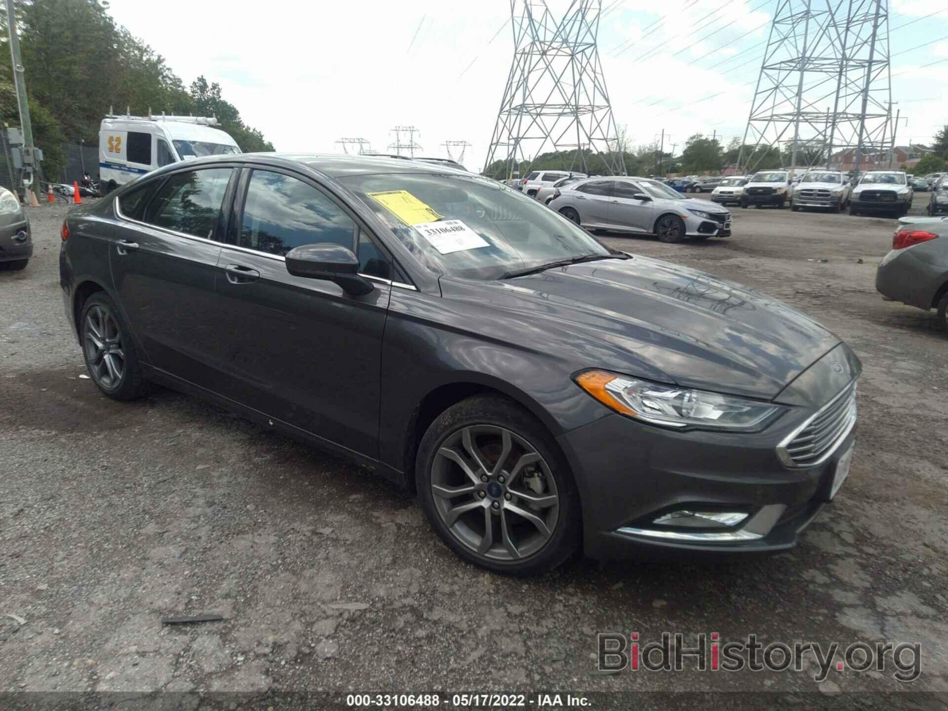 Photo 3FA6P0G77HR352938 - FORD FUSION 2017