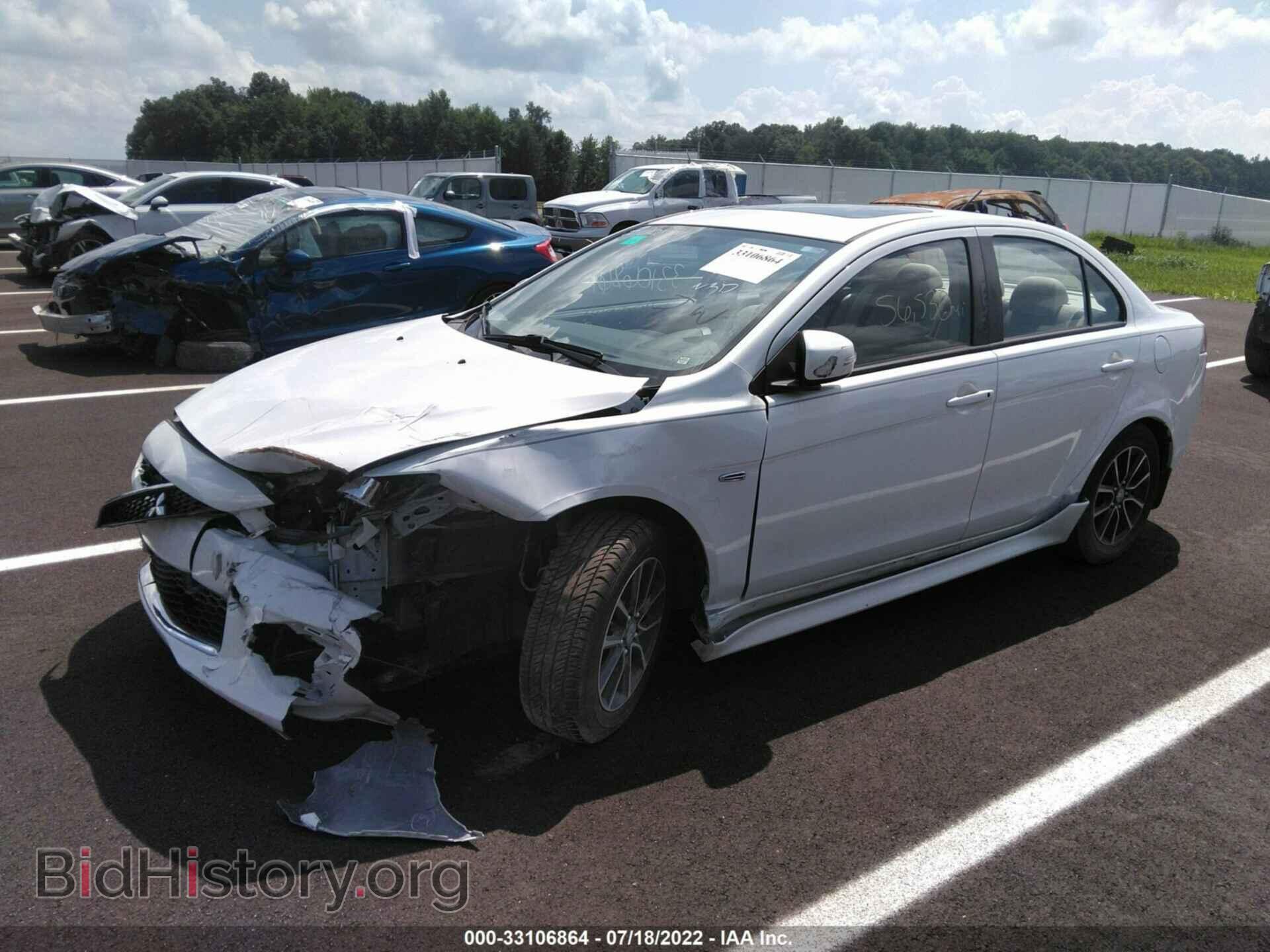 2017 MITSUBISHI LANCER - VIN: JA32U2FU8HU000317 - Фото 2