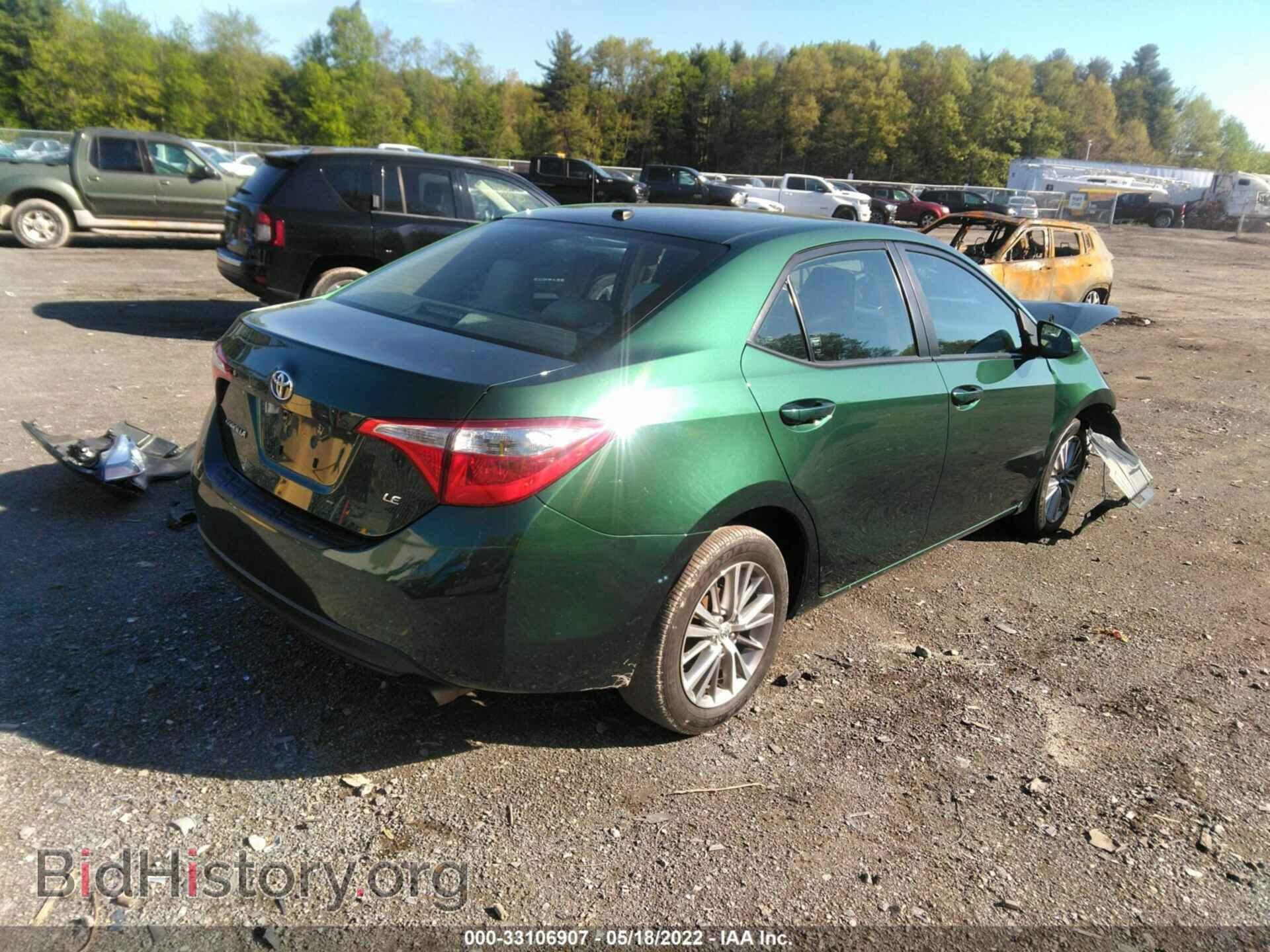 2015 TOYOTA COROLLA - VIN: 2T1BURHEXFC274547 - Фото 4