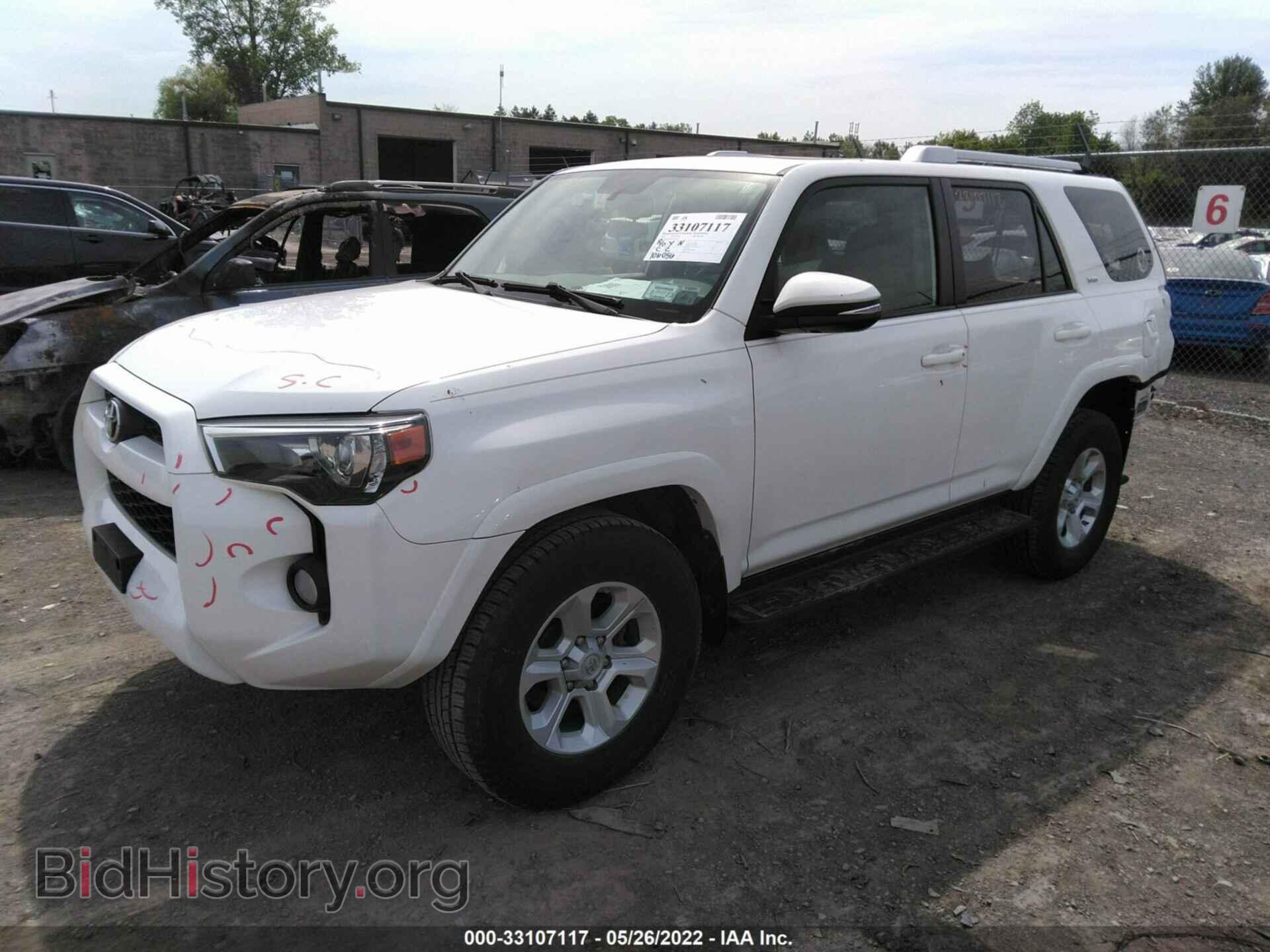 2016 TOYOTA 4RUNNER - VIN: JTEBU5JR1G5282083 - Фото 2
