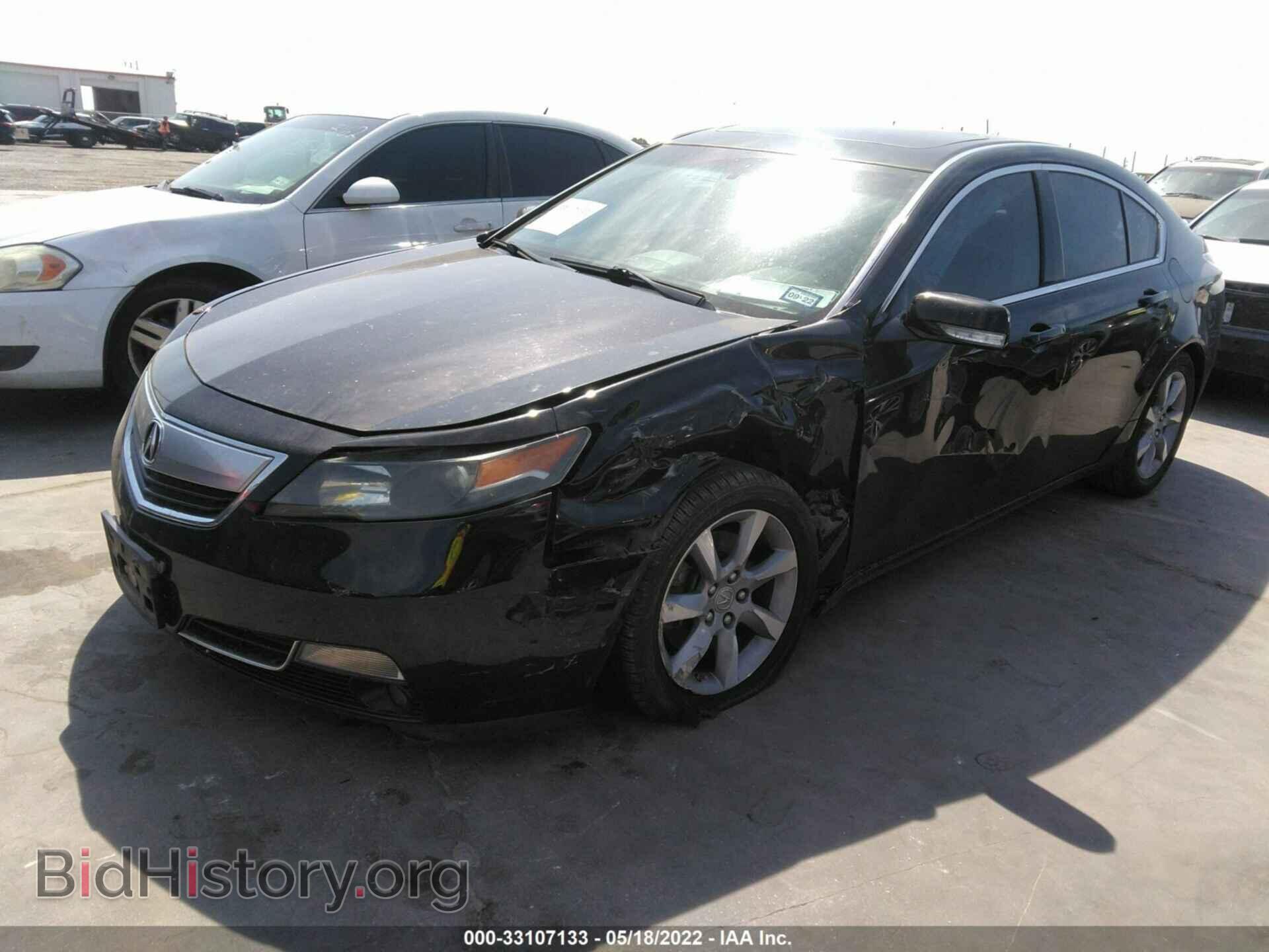 2012 ACURA TL - VIN: 19UUA8F25CA017740 - Фото 2