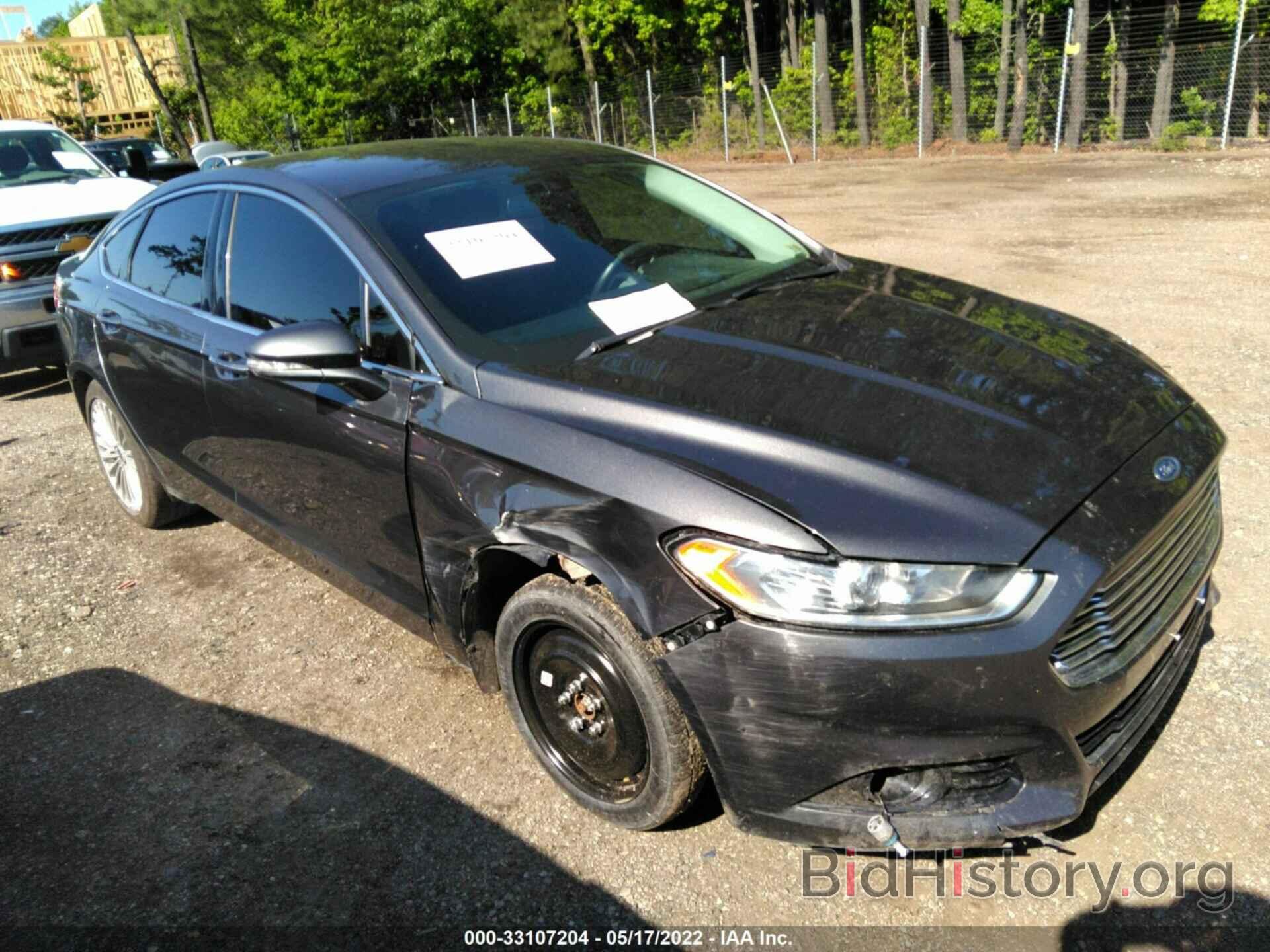 Photo 3FA6P0K92GR308658 - FORD FUSION 2016