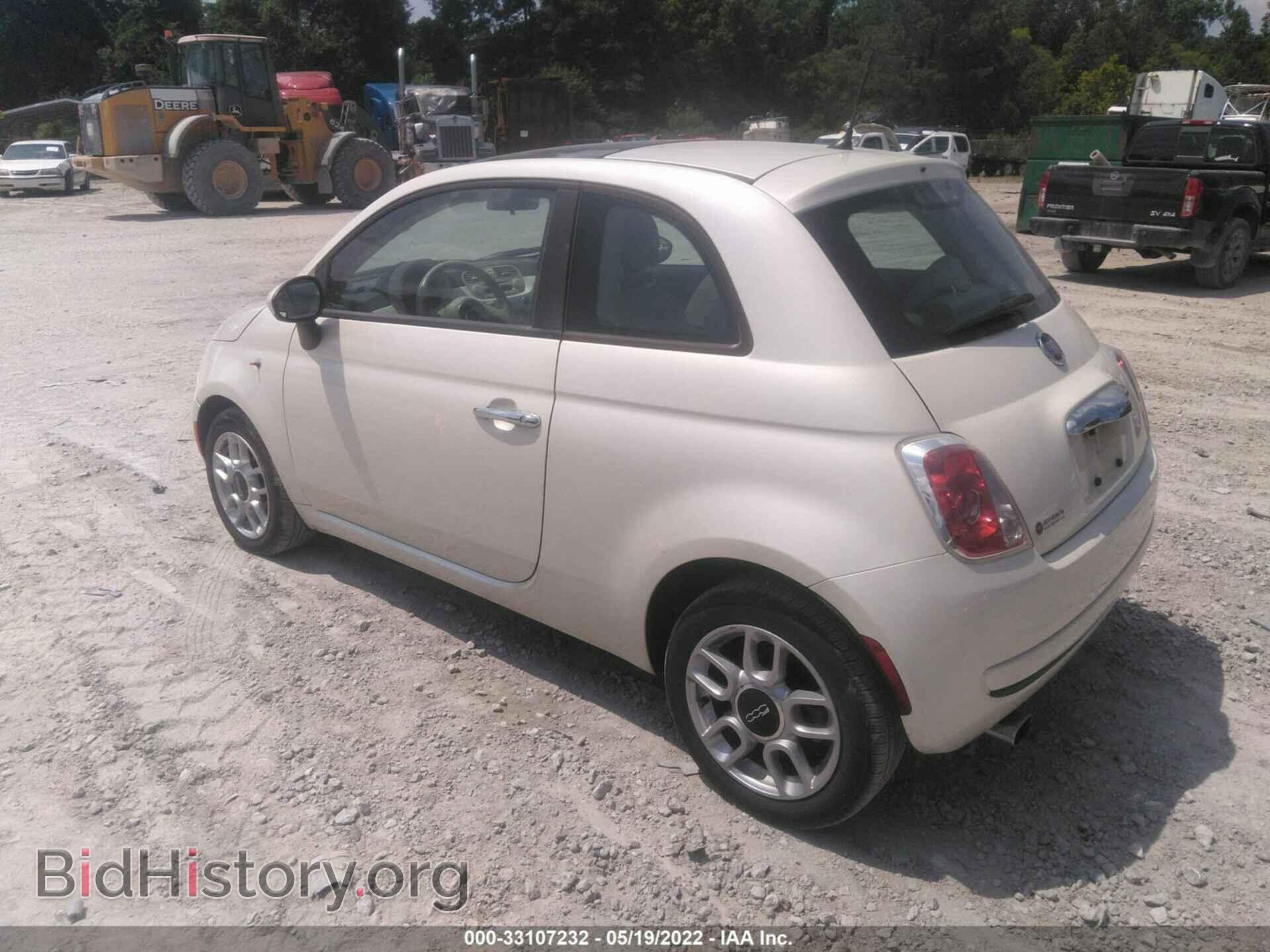 2013 FIAT 500 - VIN: 3C3CFFAR0DT598230 - Photo 3