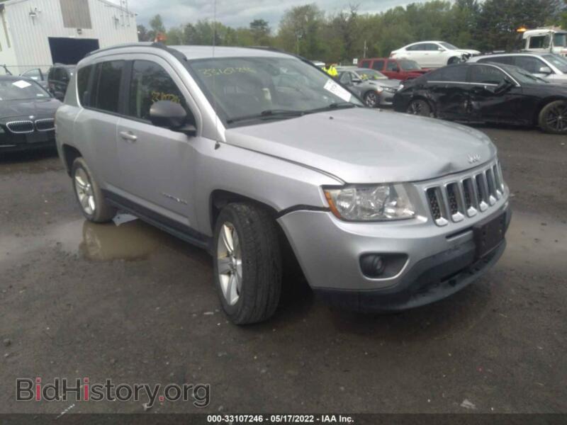 2012 Jeep COMPASS LATITUDE (VIN 1C4NJDEBXCD573473) — photo 1 of 11, IAAI, damage: front & rear