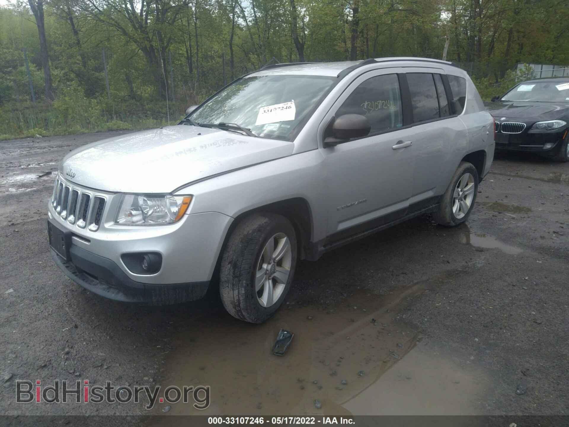 2012 JEEP COMPASS - VIN: 1C4NJDEBXCD573473 - Фото 2
