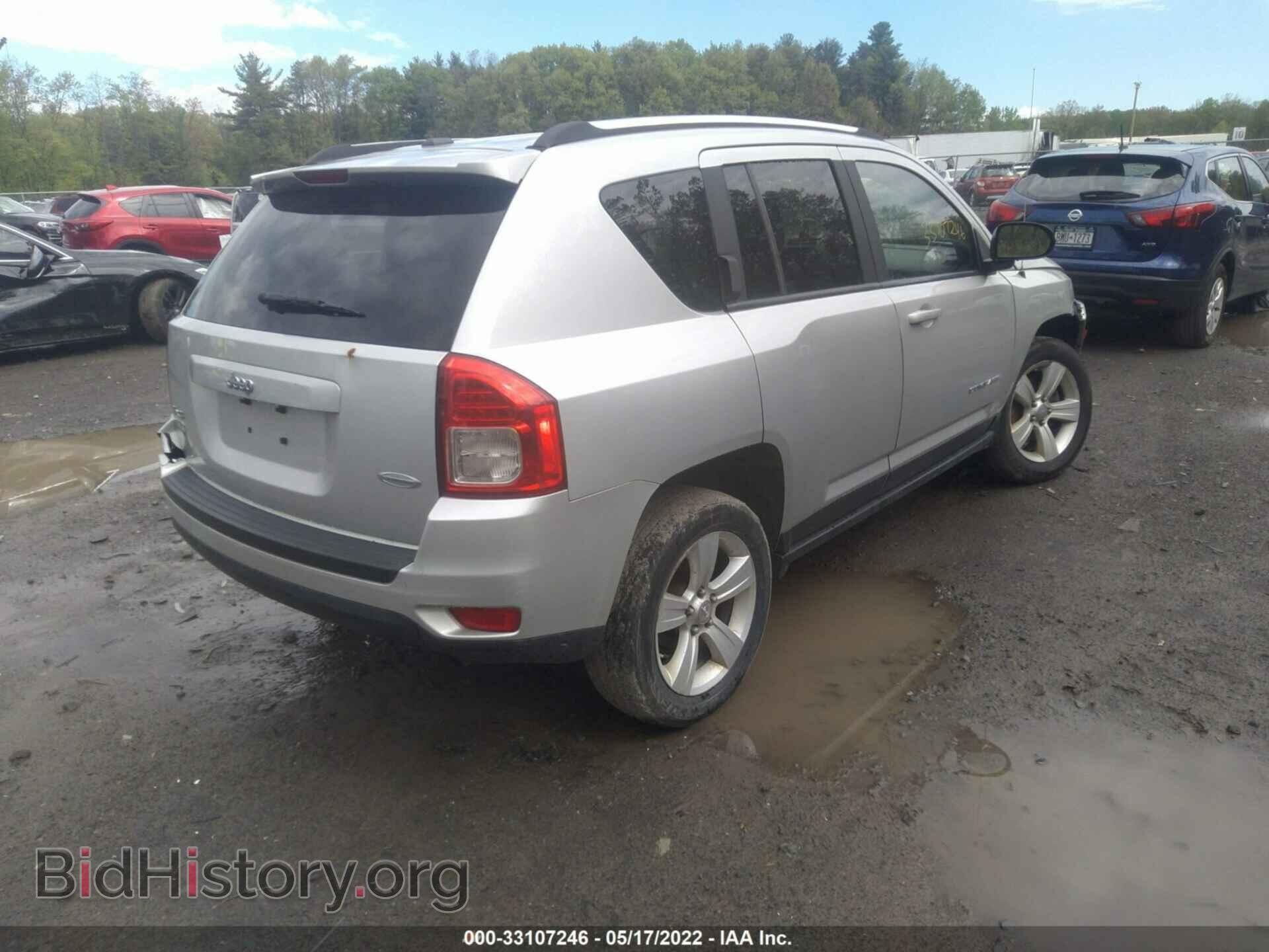 2012 JEEP COMPASS - VIN: 1C4NJDEBXCD573473 - Фото 4