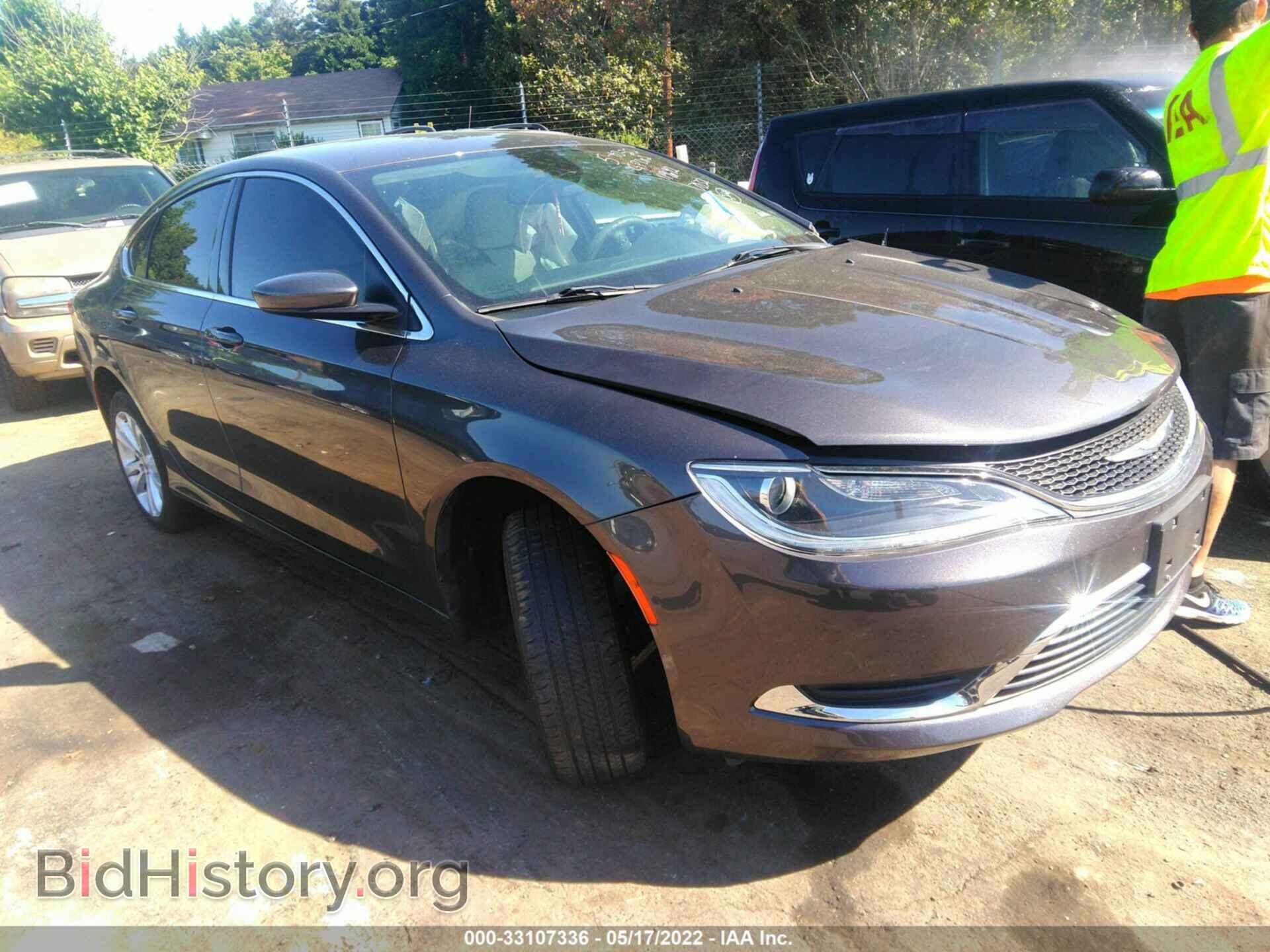 Фотография 1C3CCCAB7GN177832 - CHRYSLER 200 2016