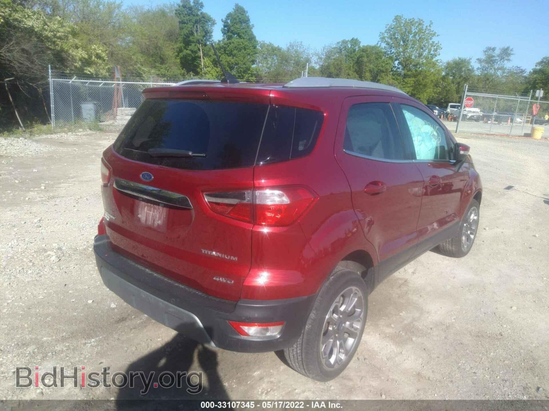 2020 FORD ECOSPORT - VIN: MAJ6S3KL7LC324293 - Фото 4