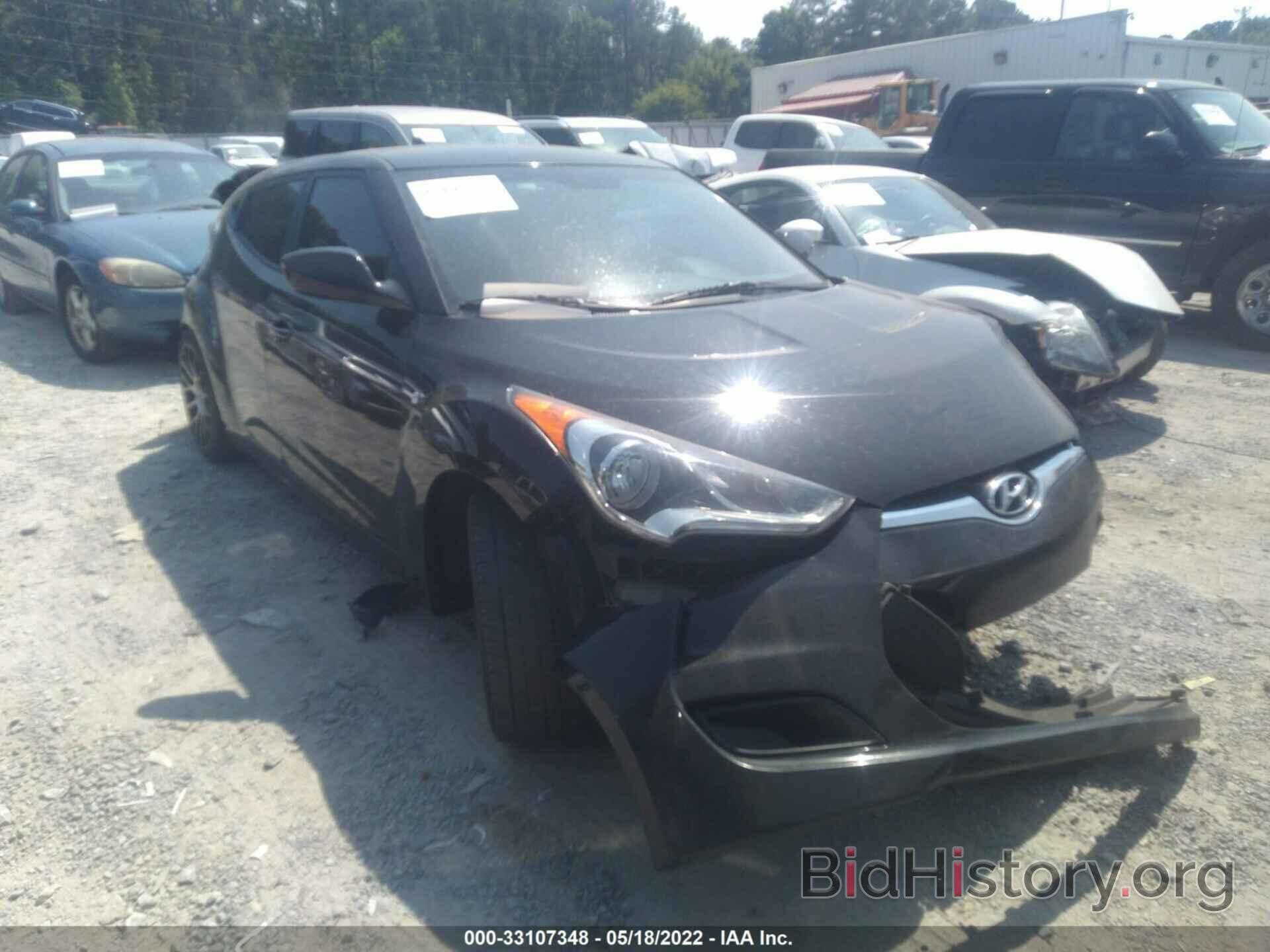 Photo KMHTC6AD2CU055017 - HYUNDAI VELOSTER 2012