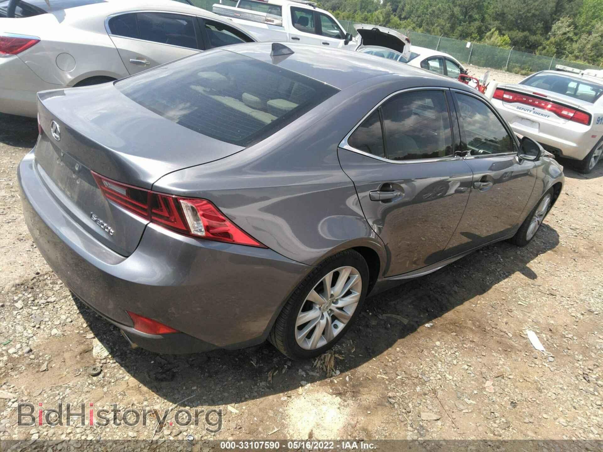 2016 LEXUS IS 200T - VIN: JTHBA1D27G5010530 - Фото 4