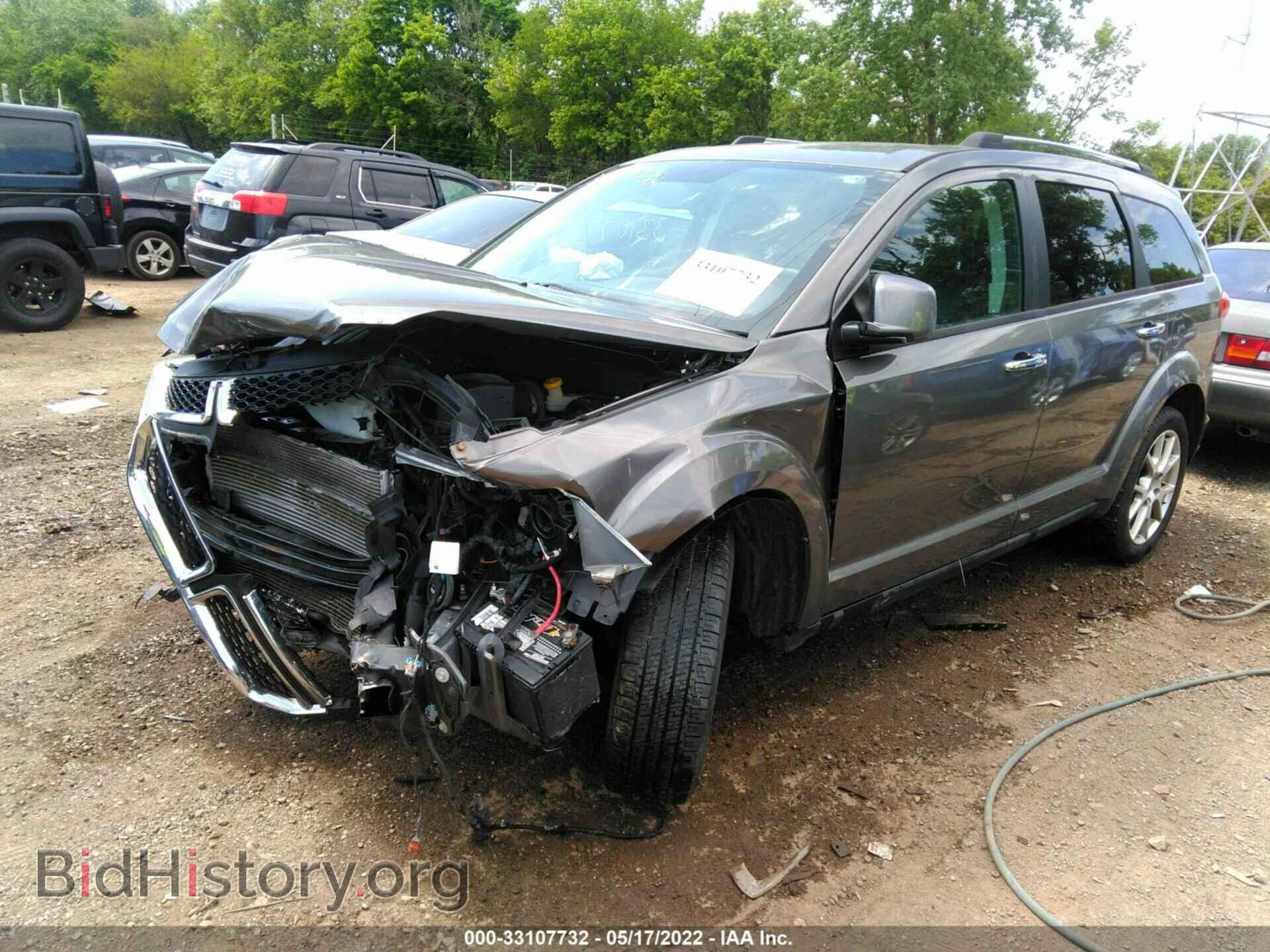 2013 DODGE JOURNEY - VIN: 3C4PDCDG8DT656757 - Фото 2