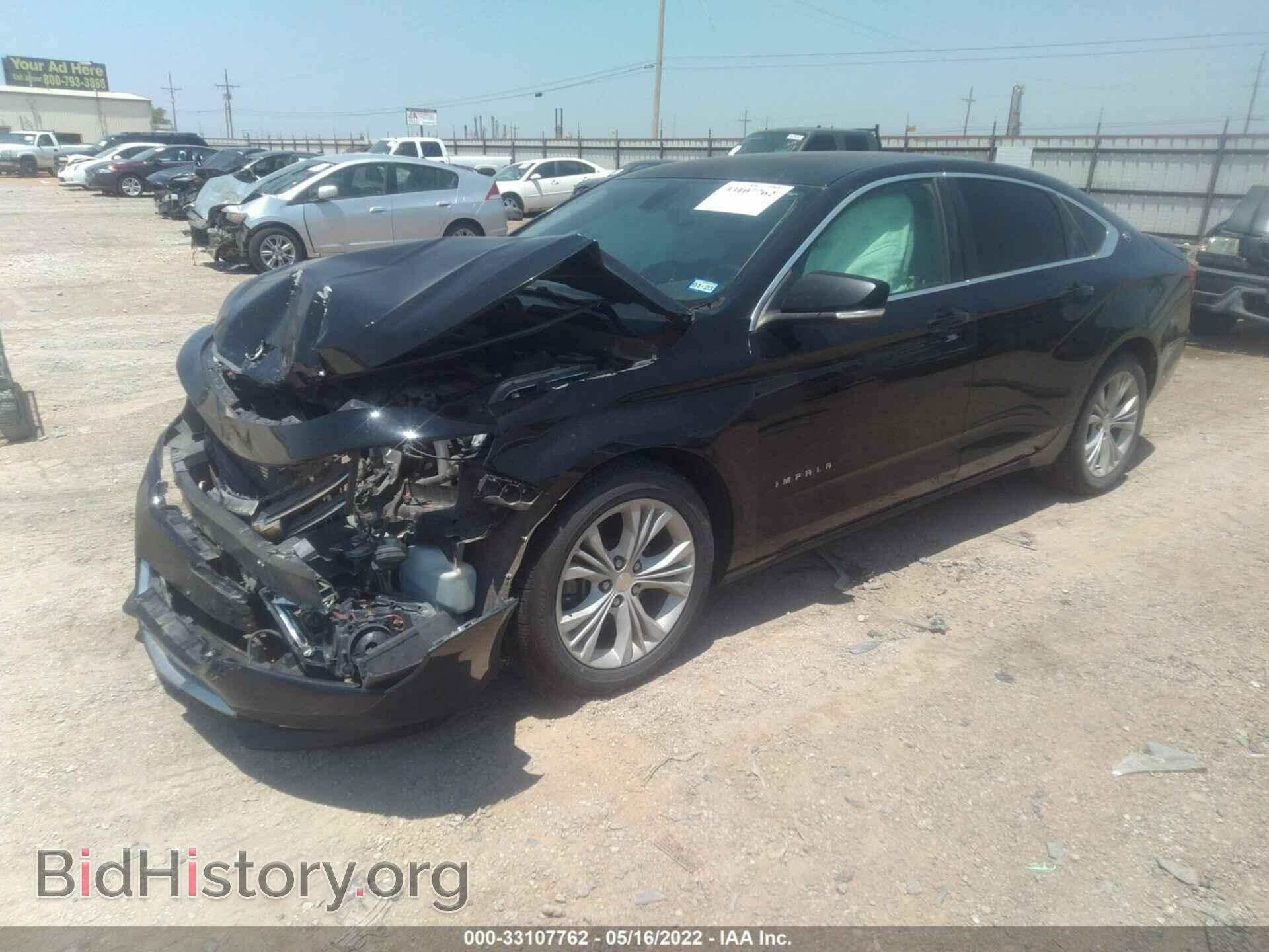 2015 CHEVROLET IMPALA - VIN: 1G1125S35FU111141 - Фото 2