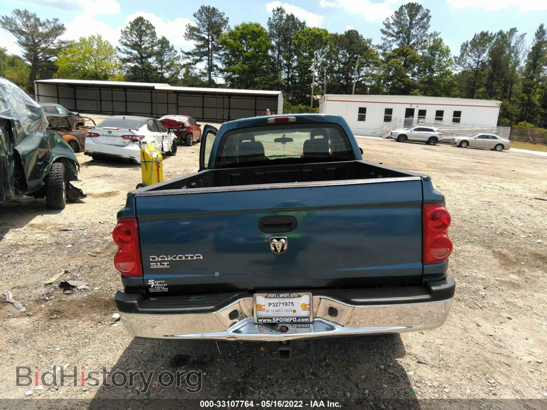 2006 DODGE DAKOTA - VIN: 1D7HE42K76S666527 - Фото 8