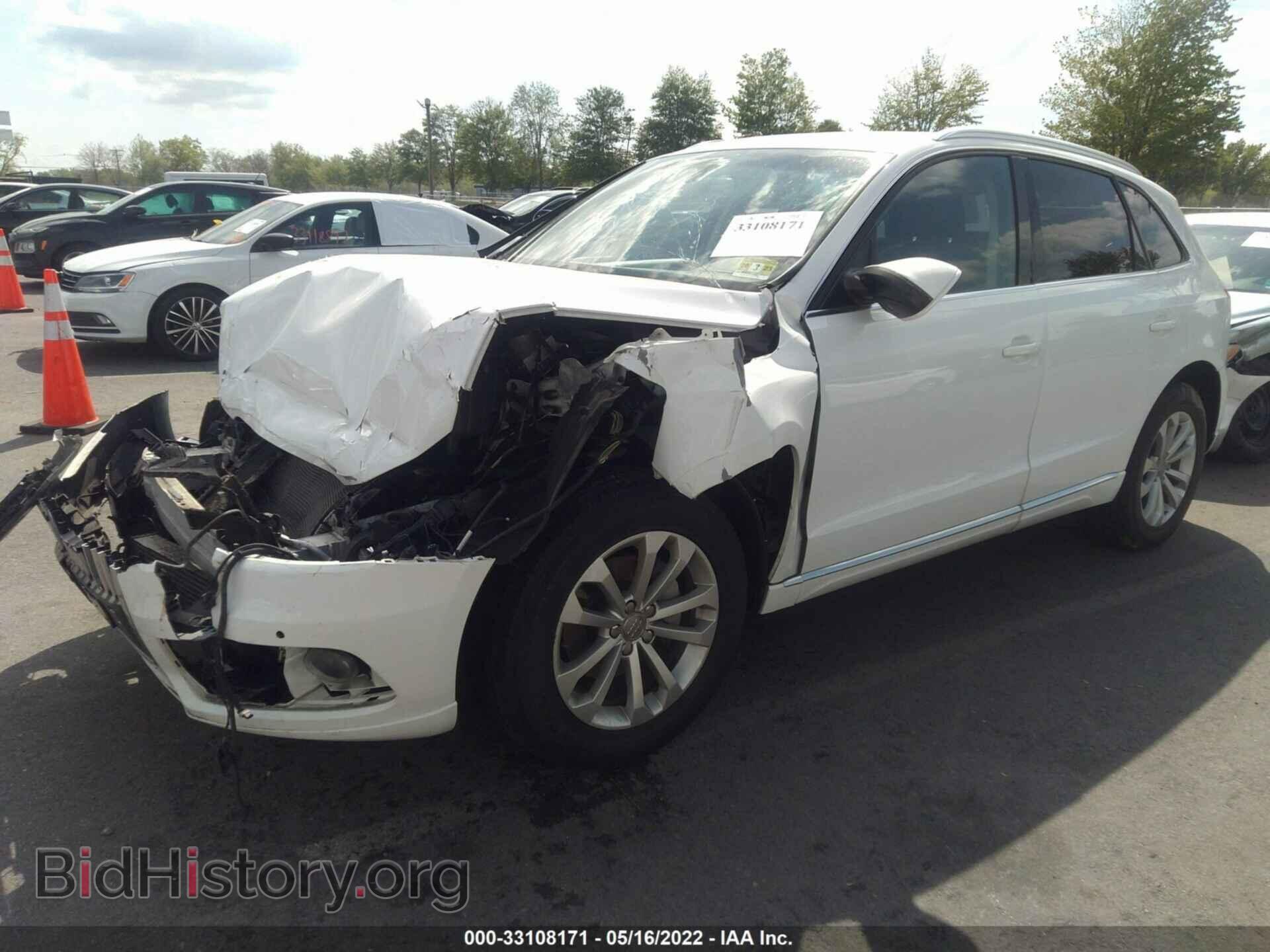 2014 AUDI Q5 - VIN: WA1LFAFP7EA081838 - Фото 2